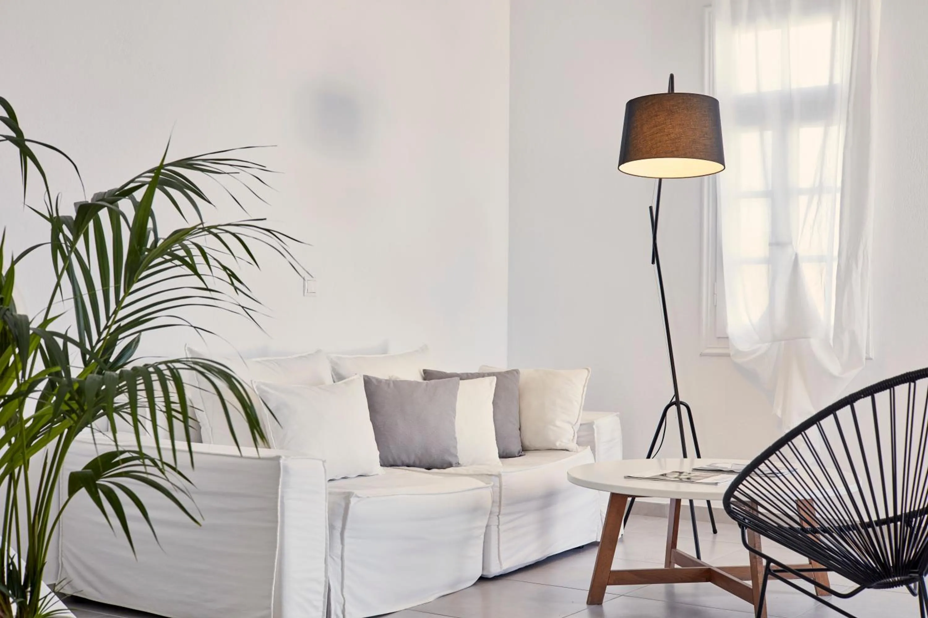 Seating area in Pietra e Mare - Mykonos Moments