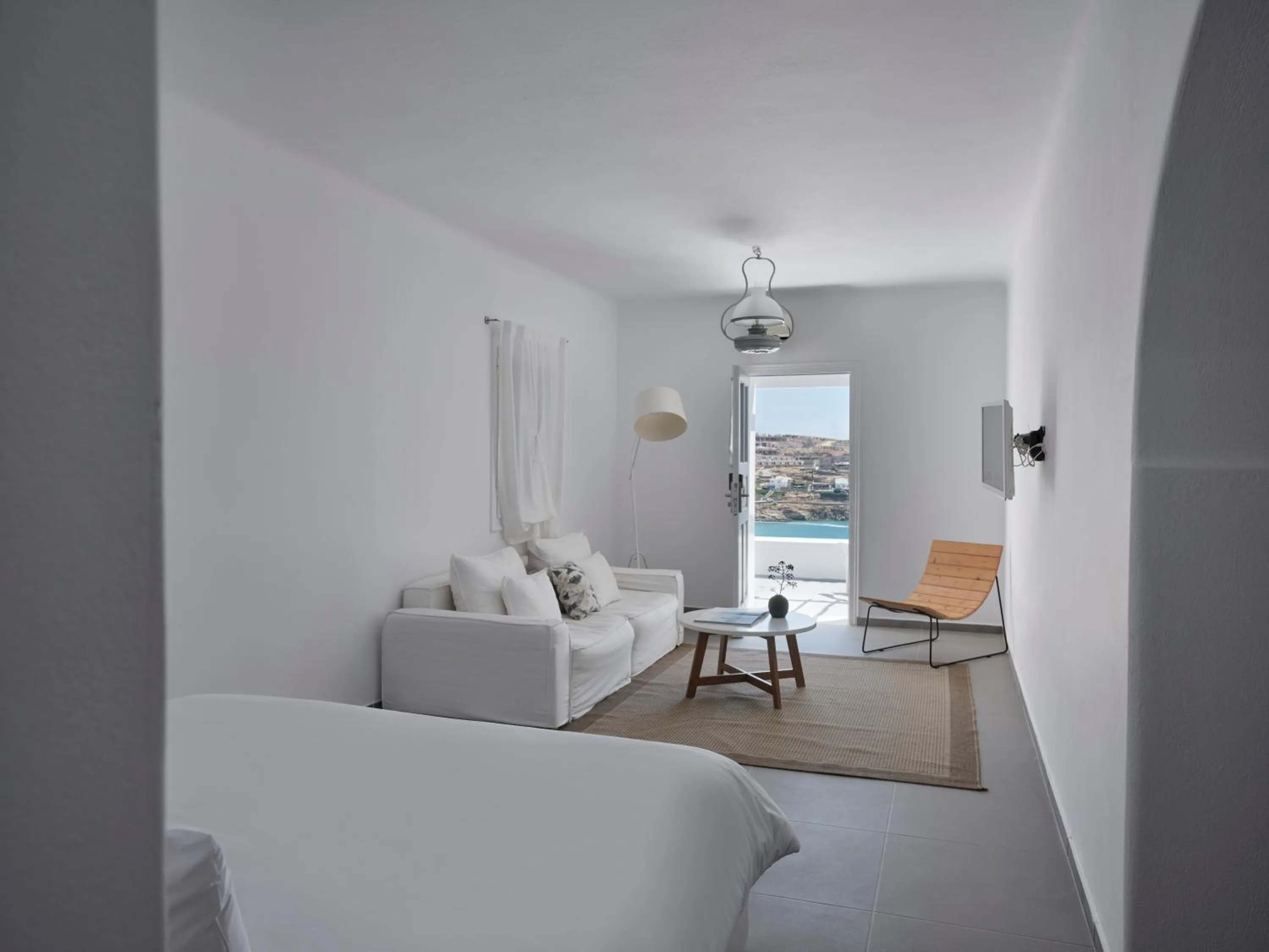 Seating area in Pietra e Mare - Mykonos Moments
