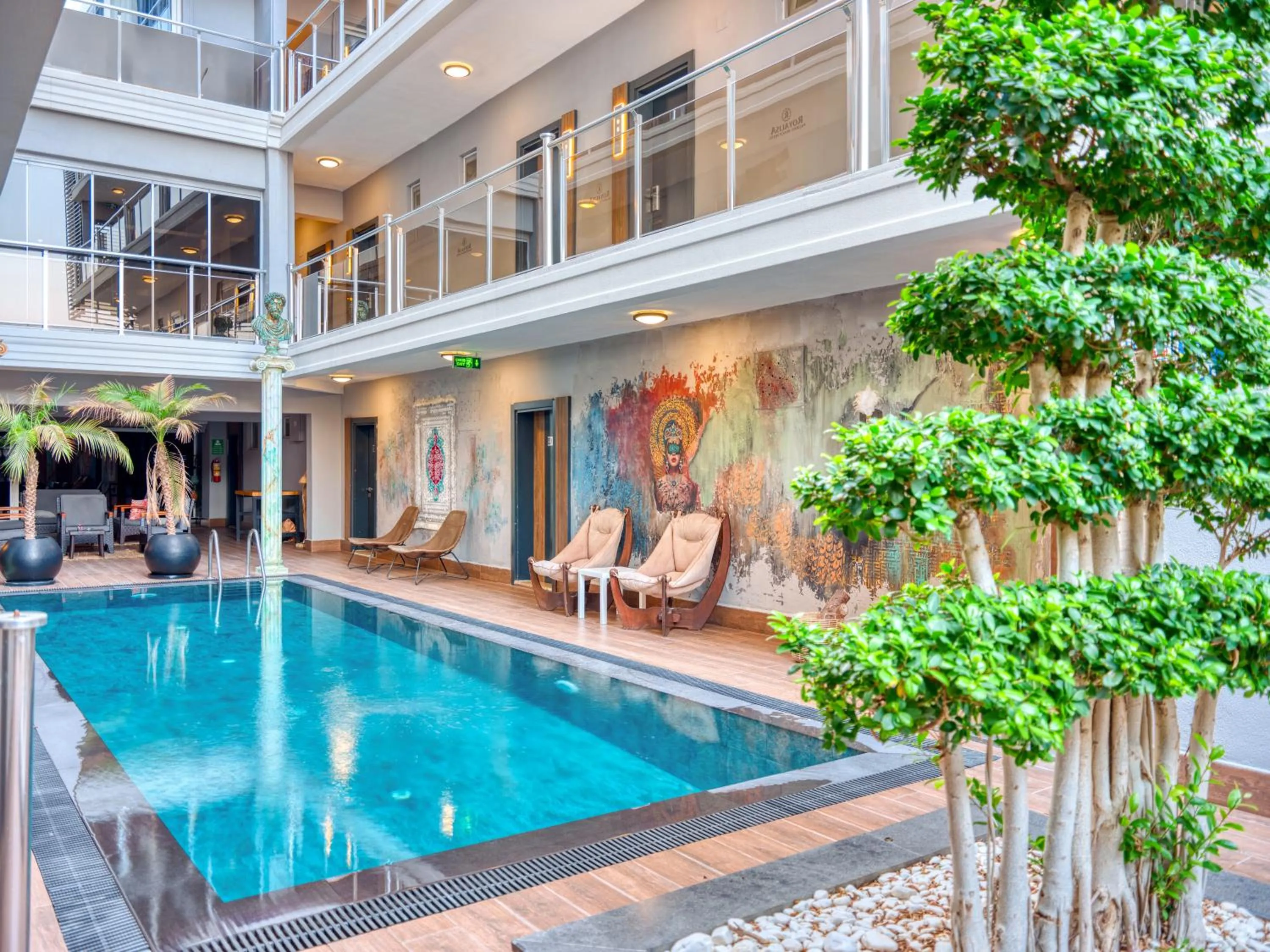 Swimming pool in Royalisa Palmiye Beach Hotel Adult Only