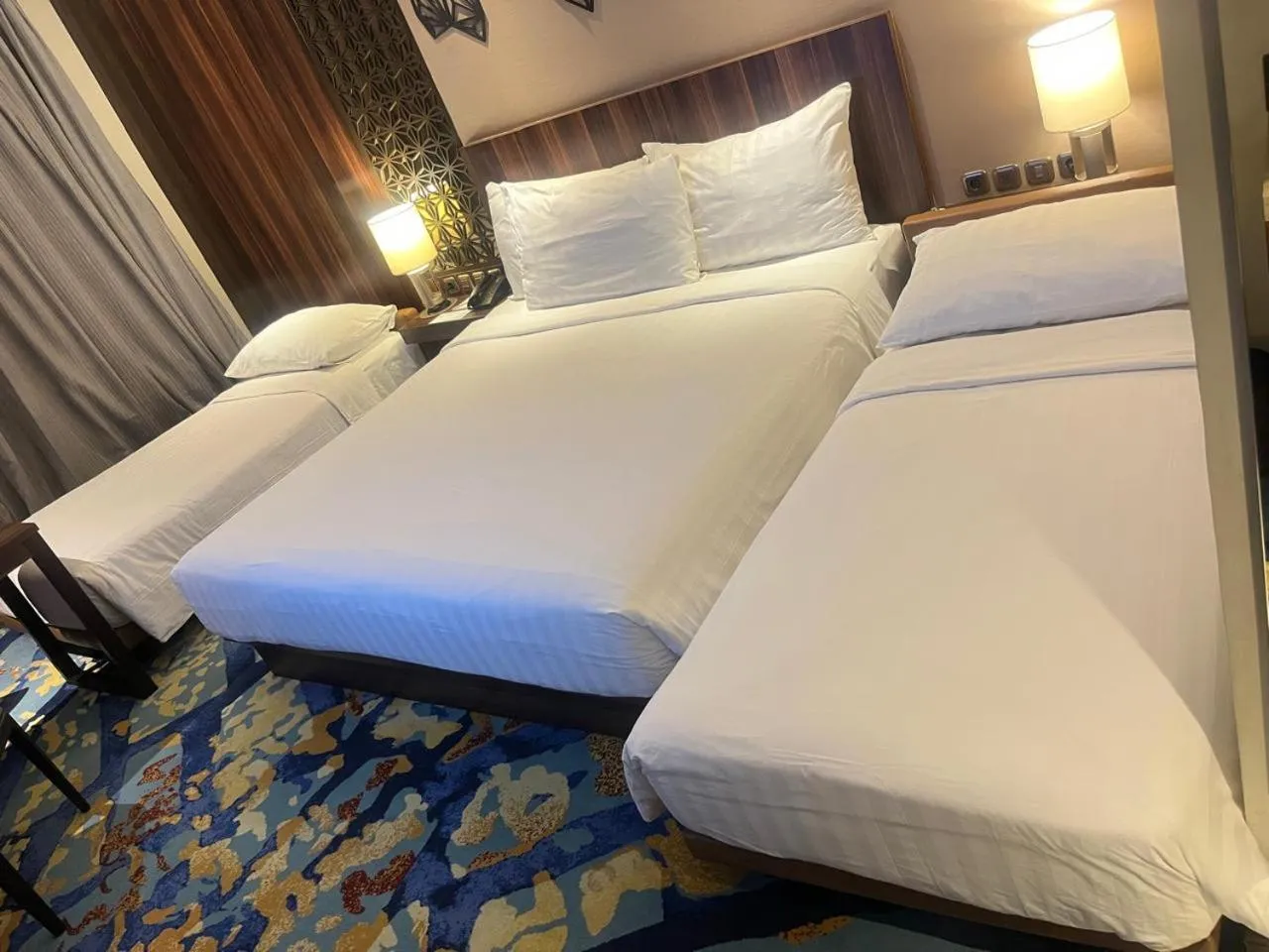 Bedroom, Bed in Grand Soll Marina Hotel