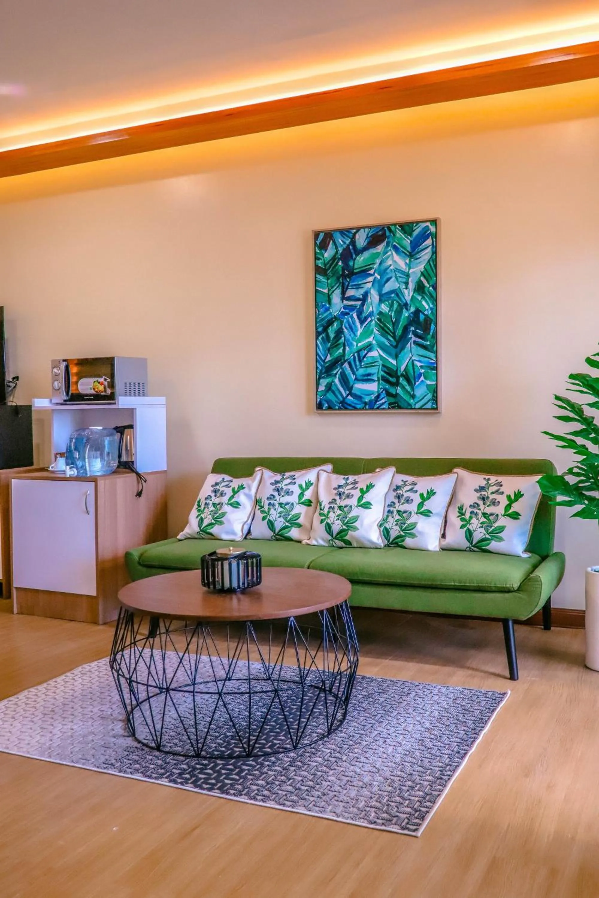 Living room in Noni's Resort