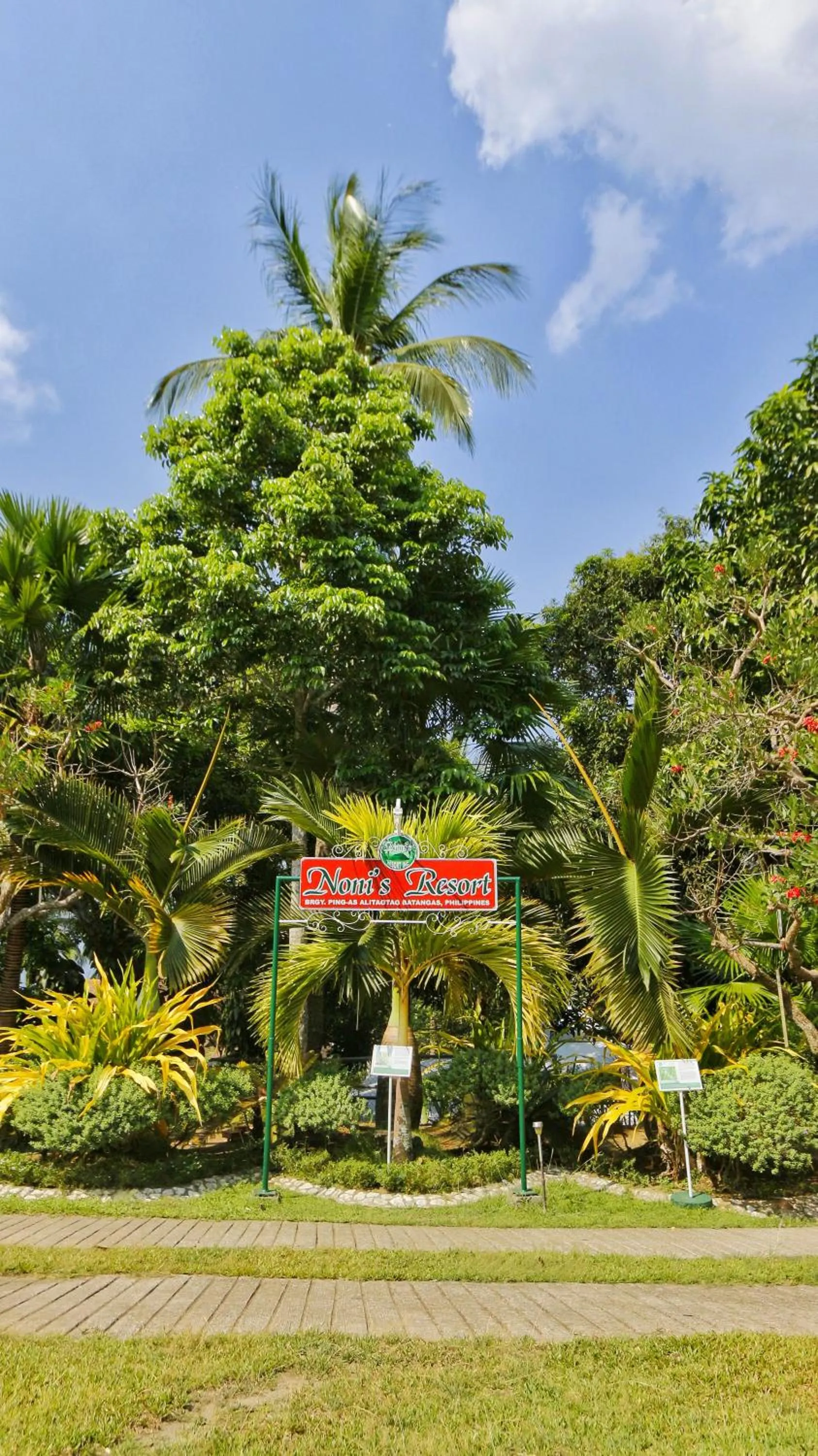 Natural landscape in Noni's Resort