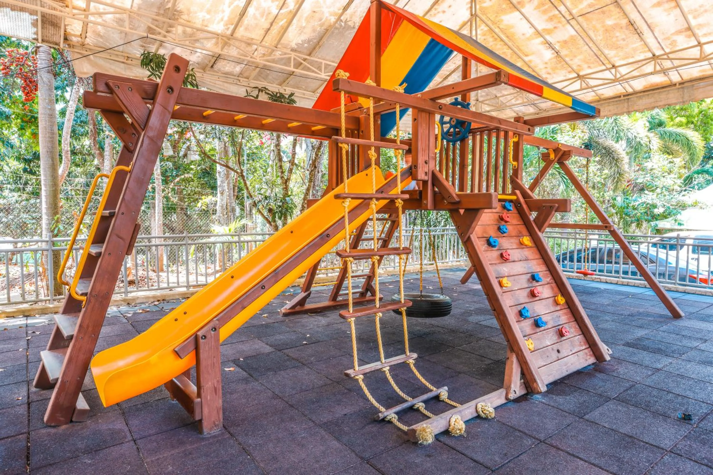 Children play ground in Noni's Resort