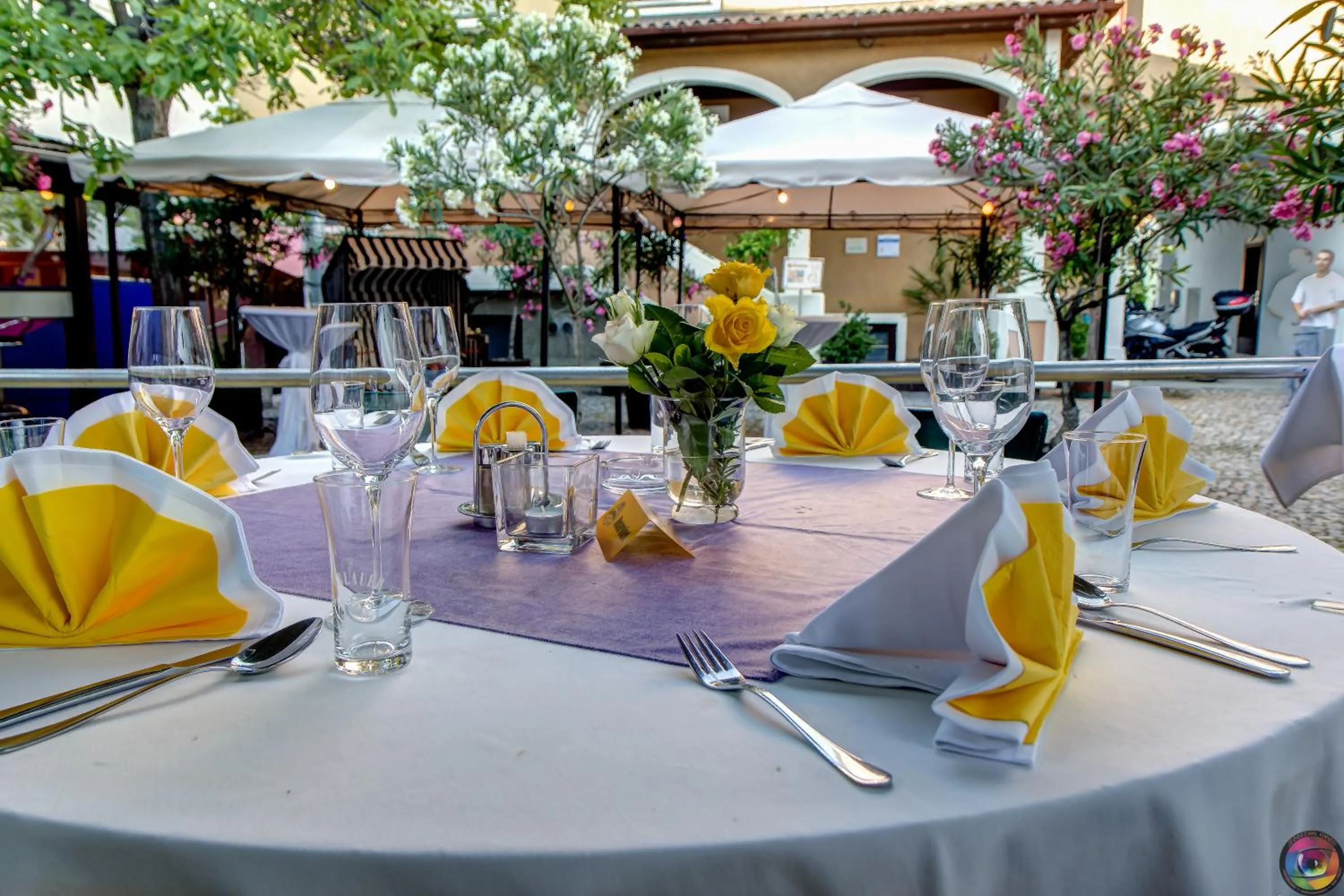 Balcony/Terrace in Turmhof Breitenbrunn