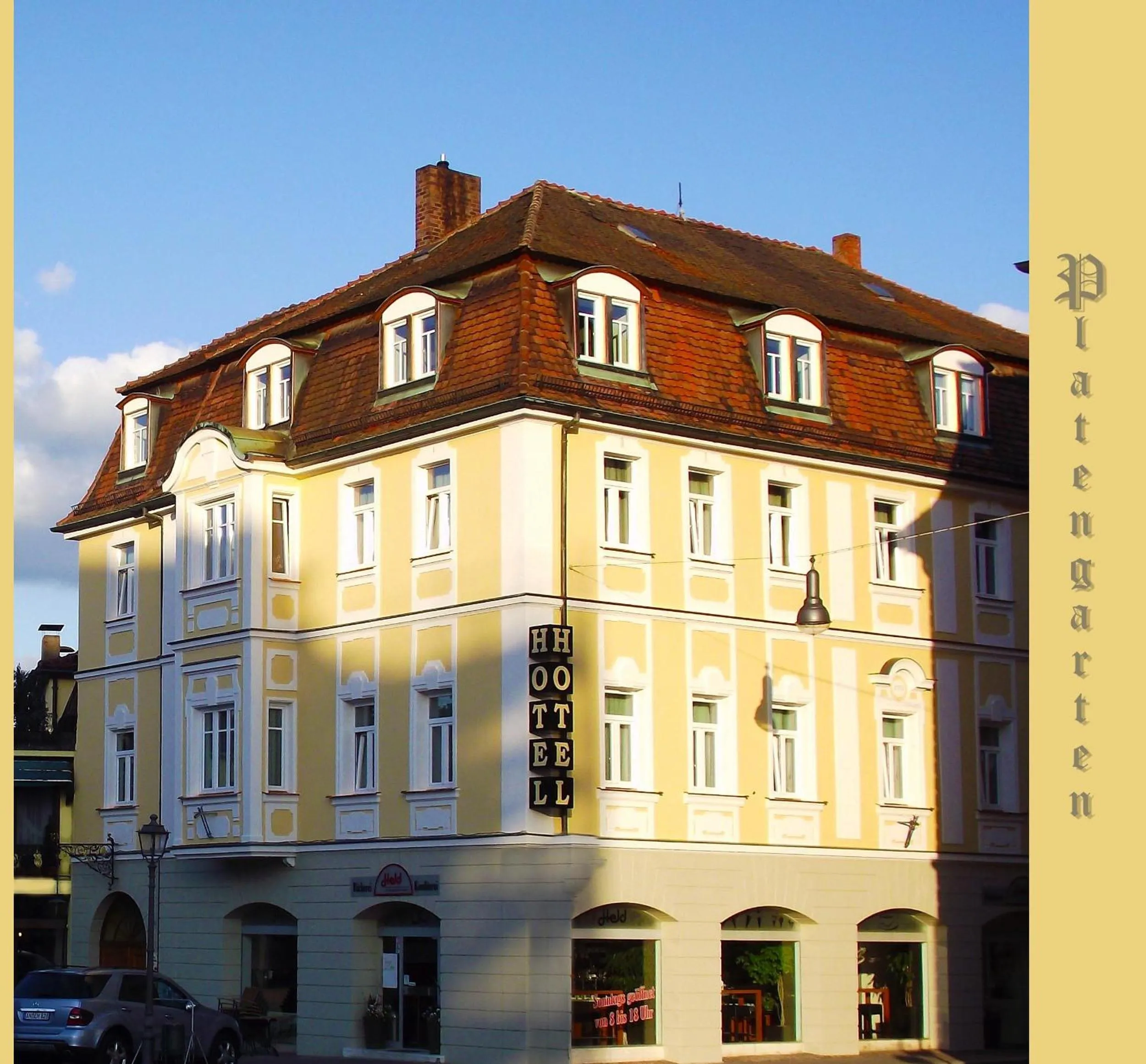 Facade/entrance in Der Platengarten