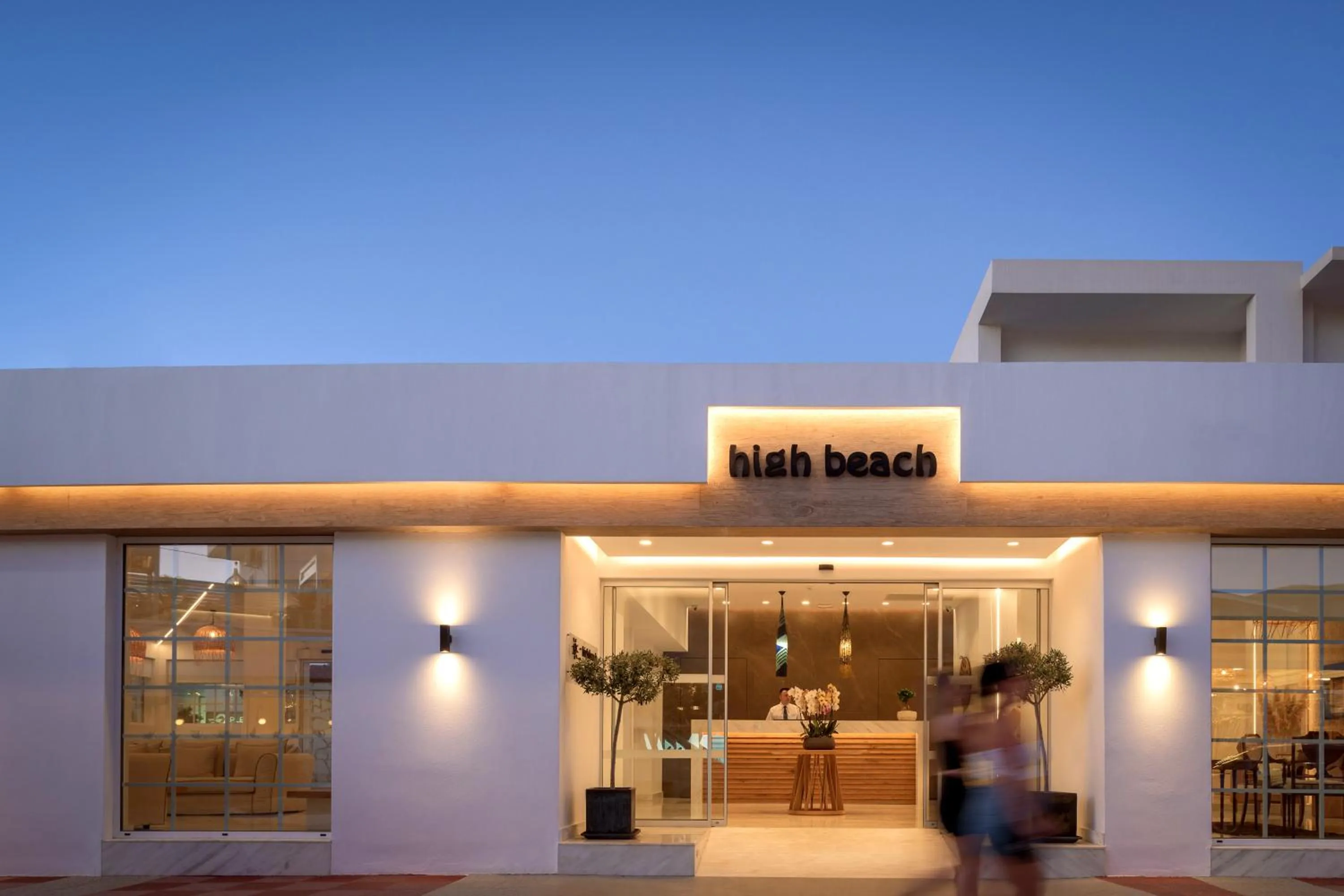 Lobby or reception in High Beach Resort
