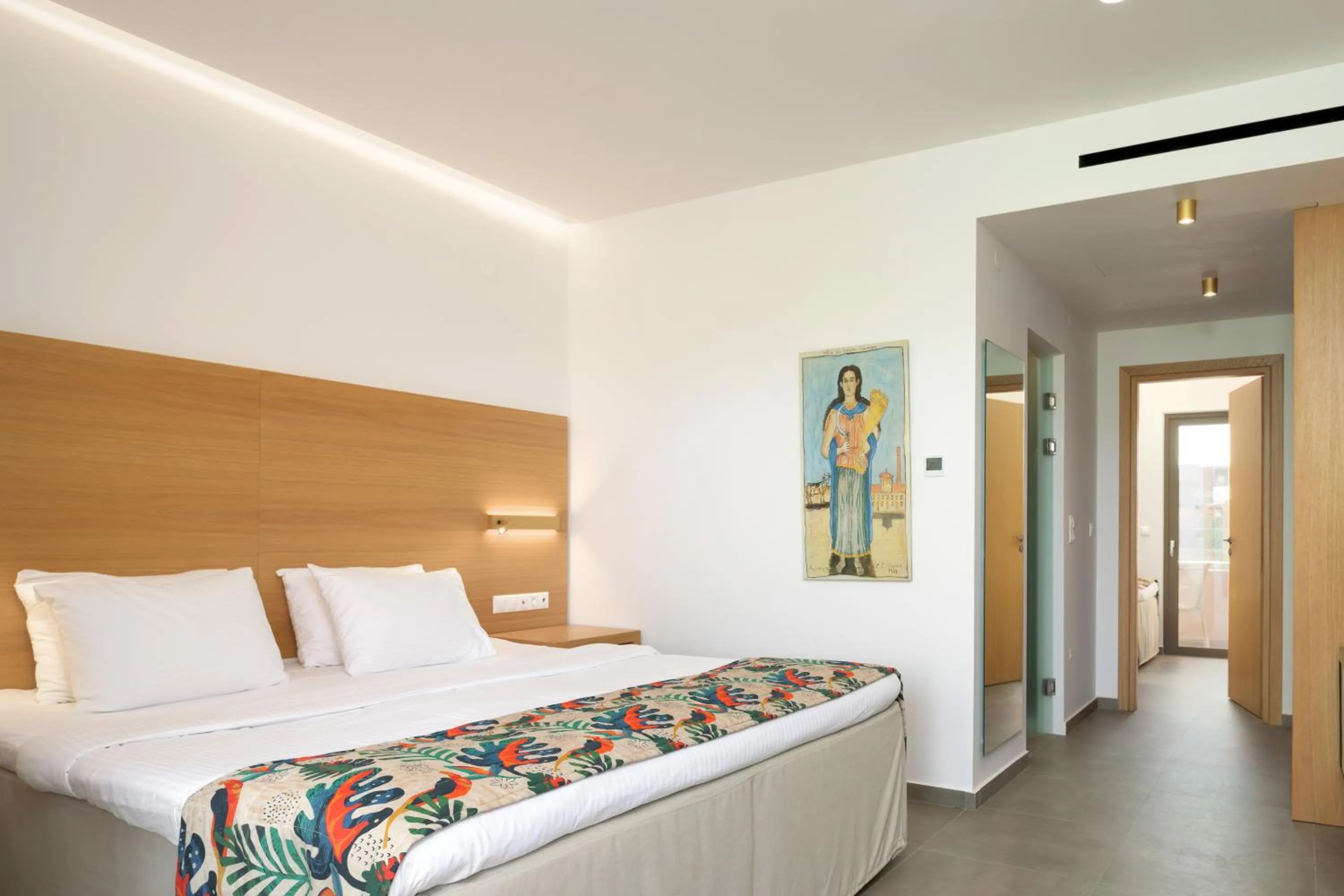 Bed in High Beach Resort