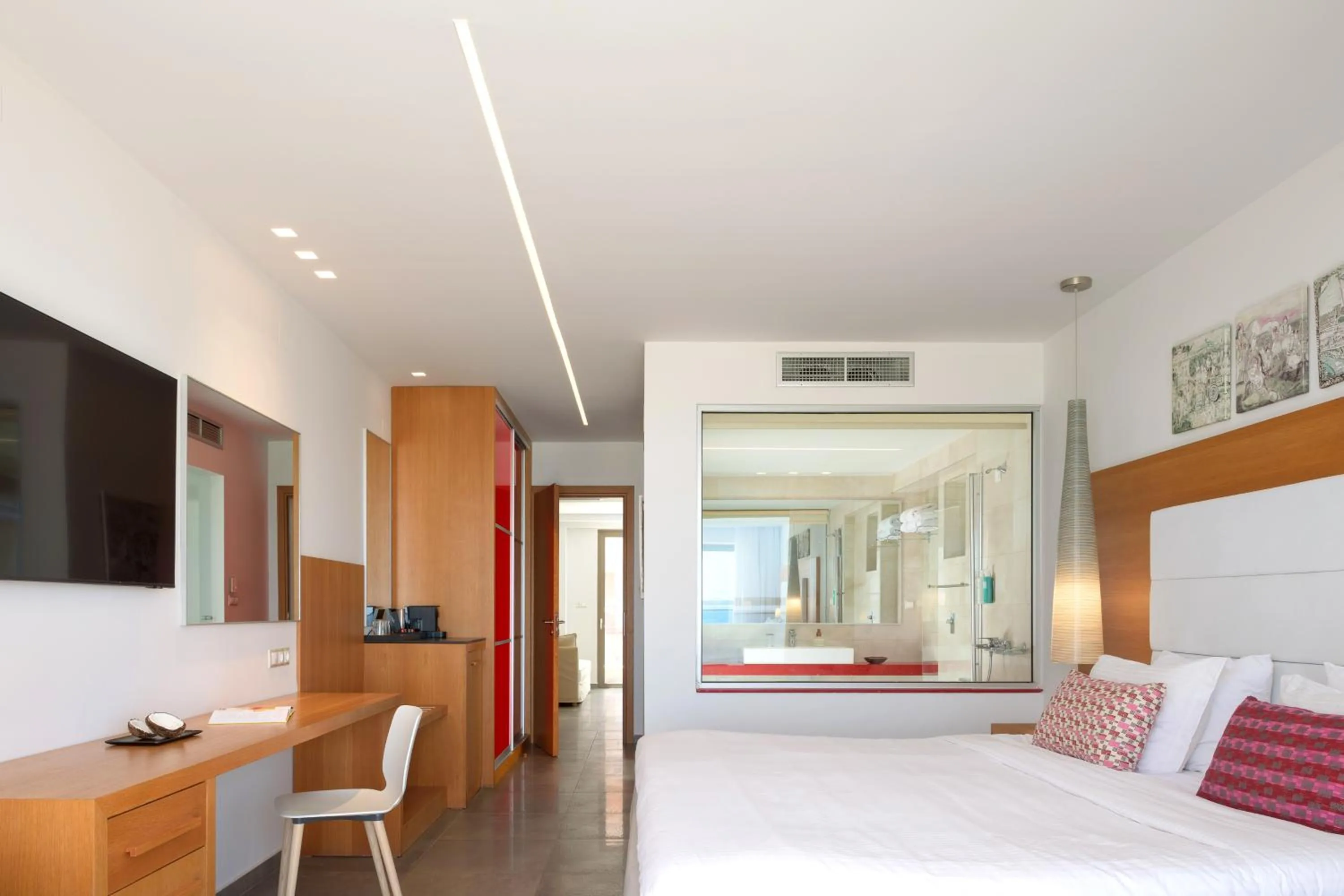 Bed in High Beach Resort