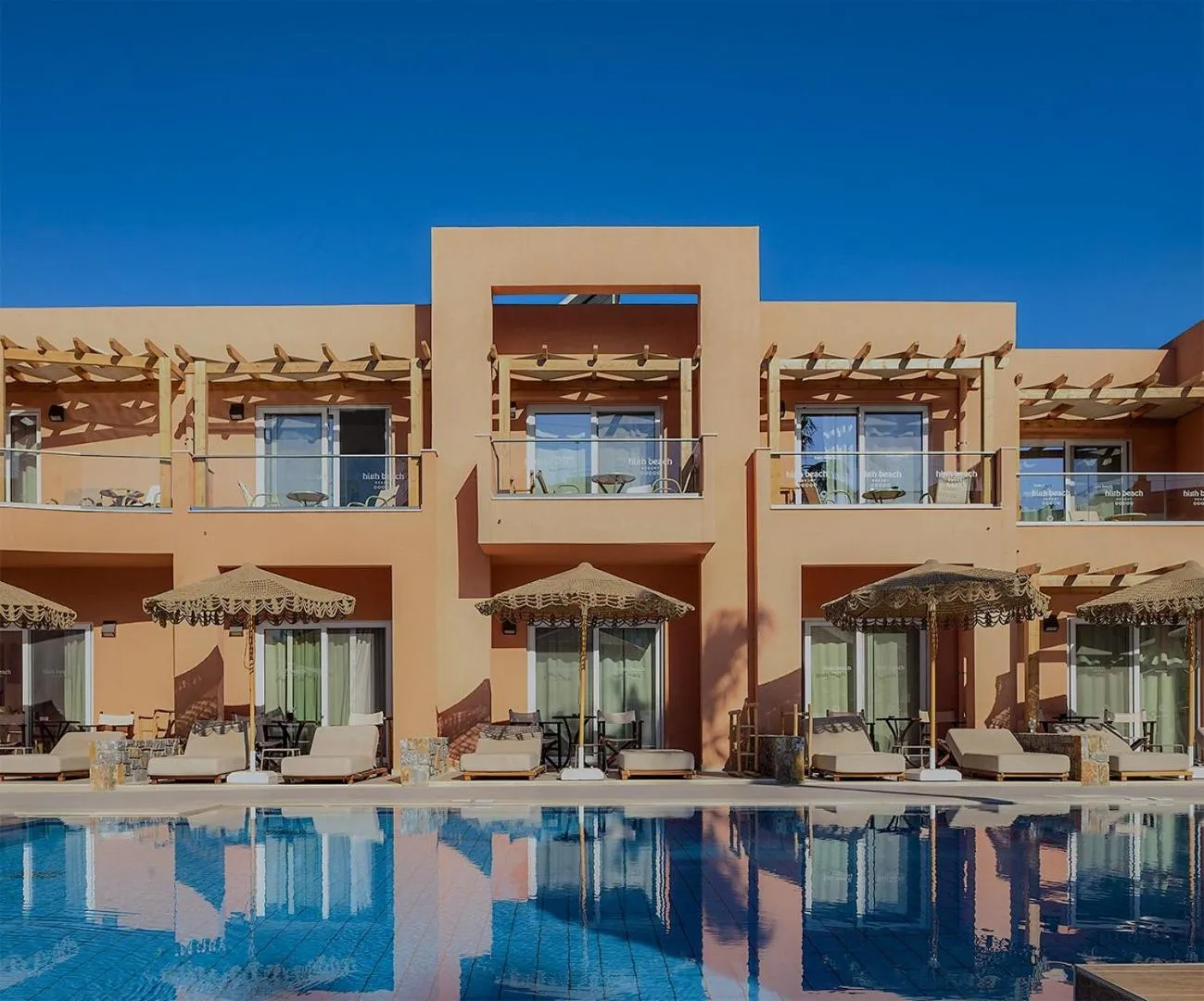 Swimming pool in High Beach Resort