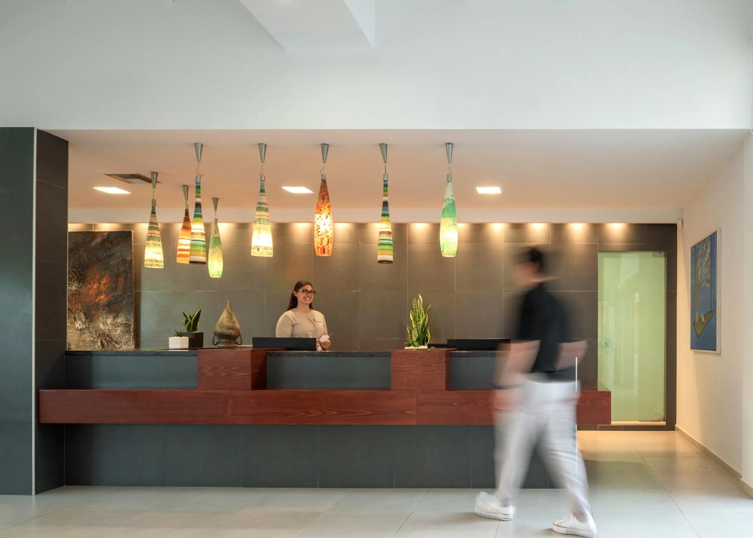 Lobby or reception in High Beach Resort