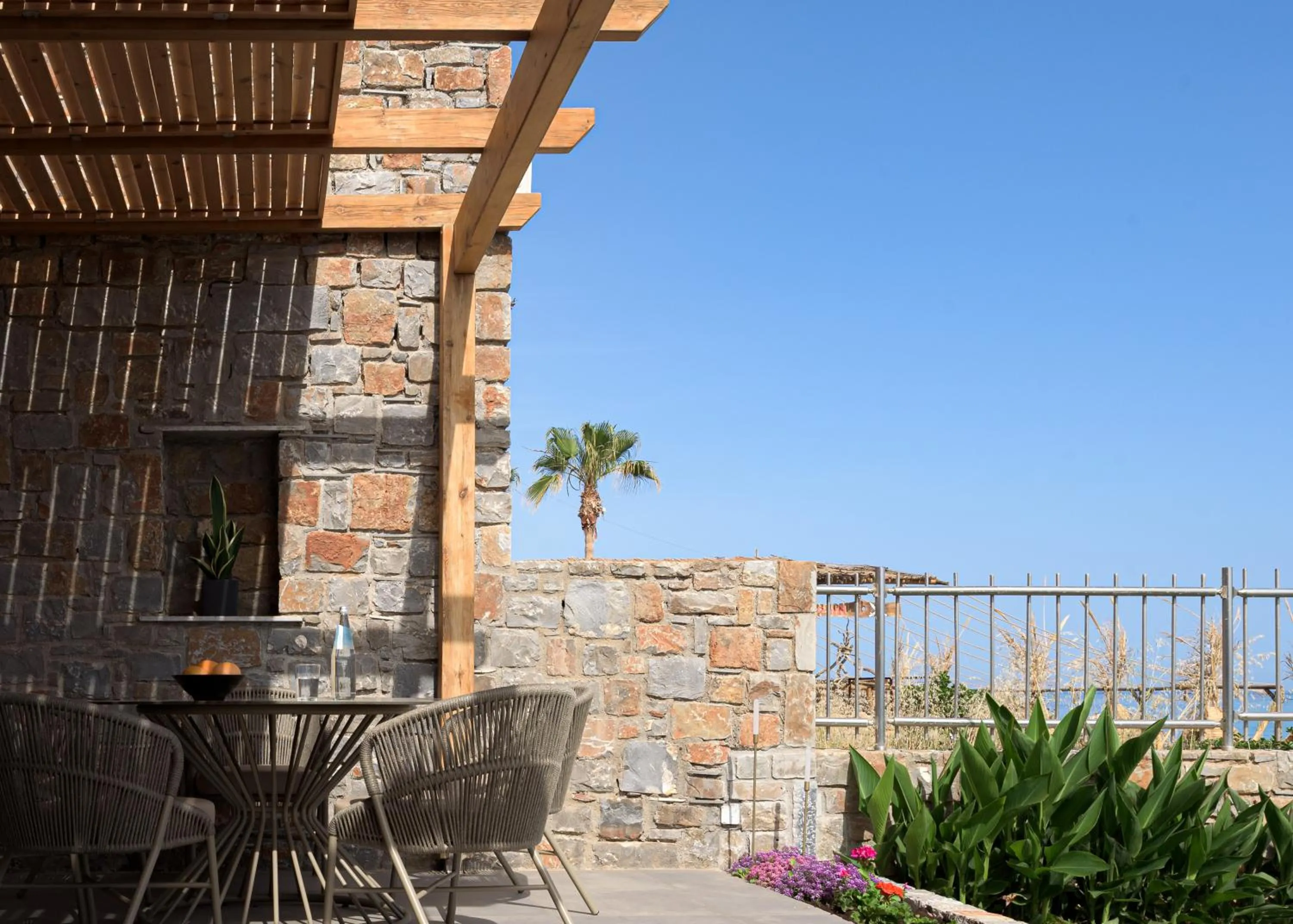 Patio in High Beach Resort