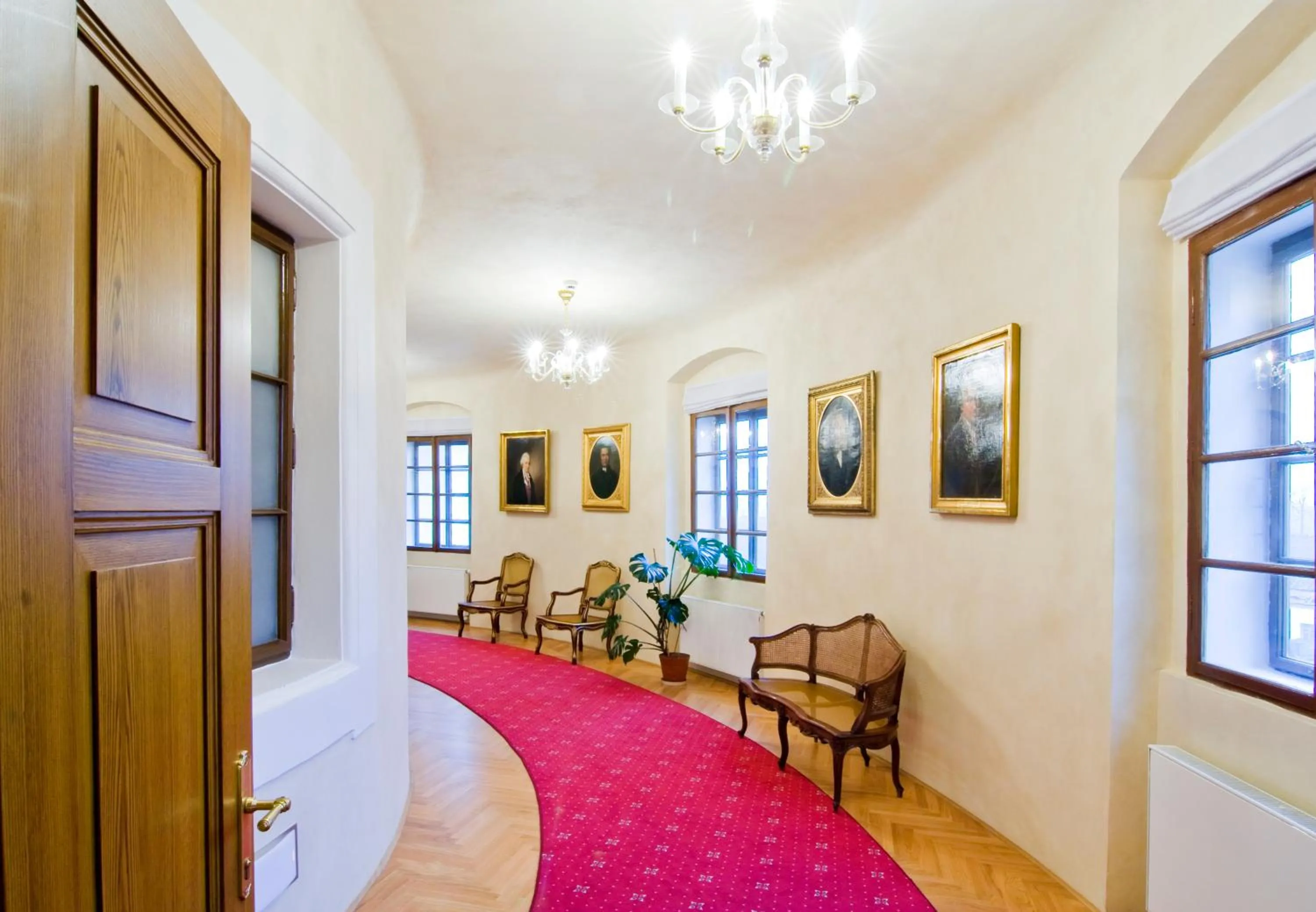 Decorative detail in Château Liblice