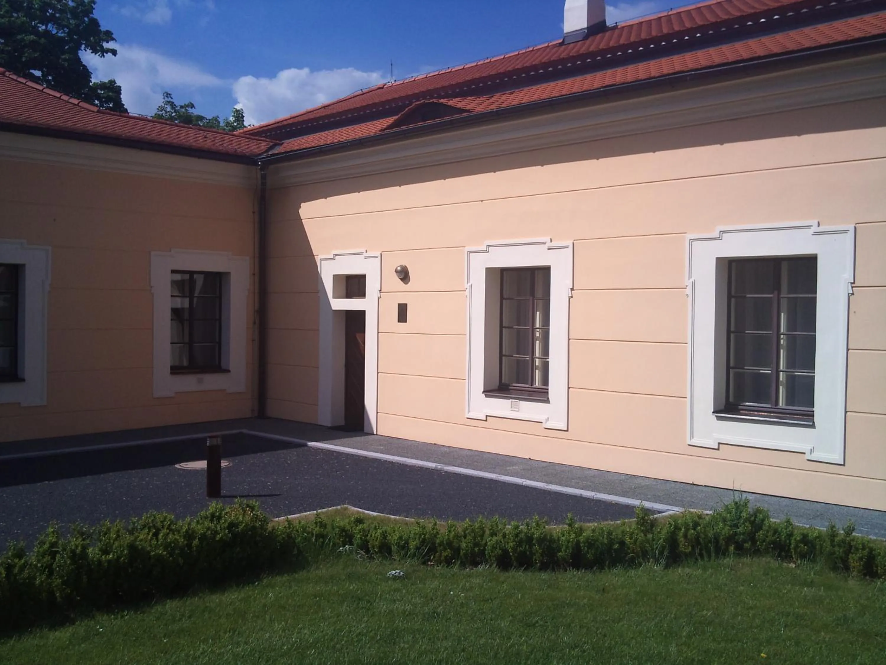 Area and facilities in Château Liblice