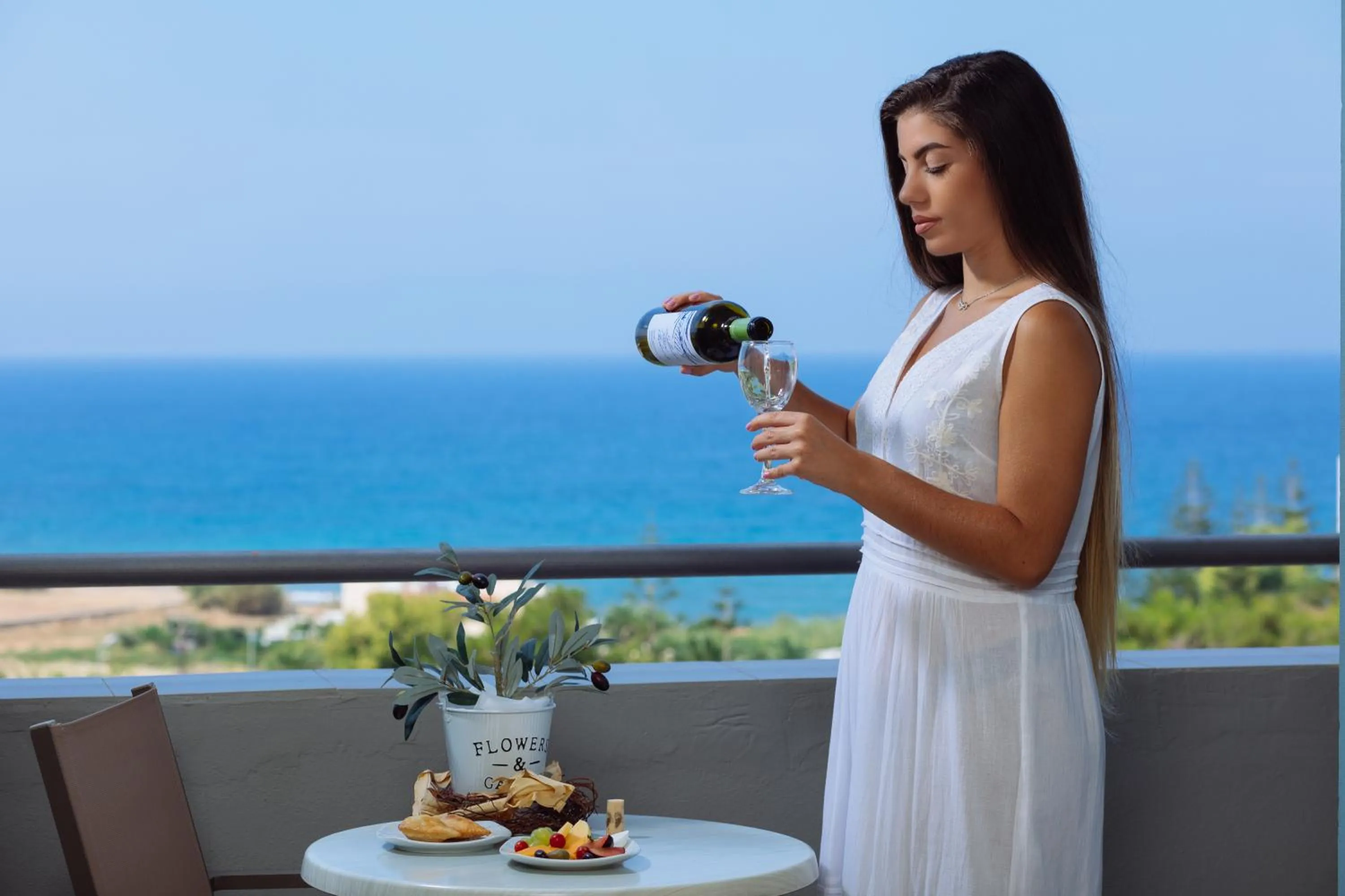 Sea view in Oasis Scaleta Hotel