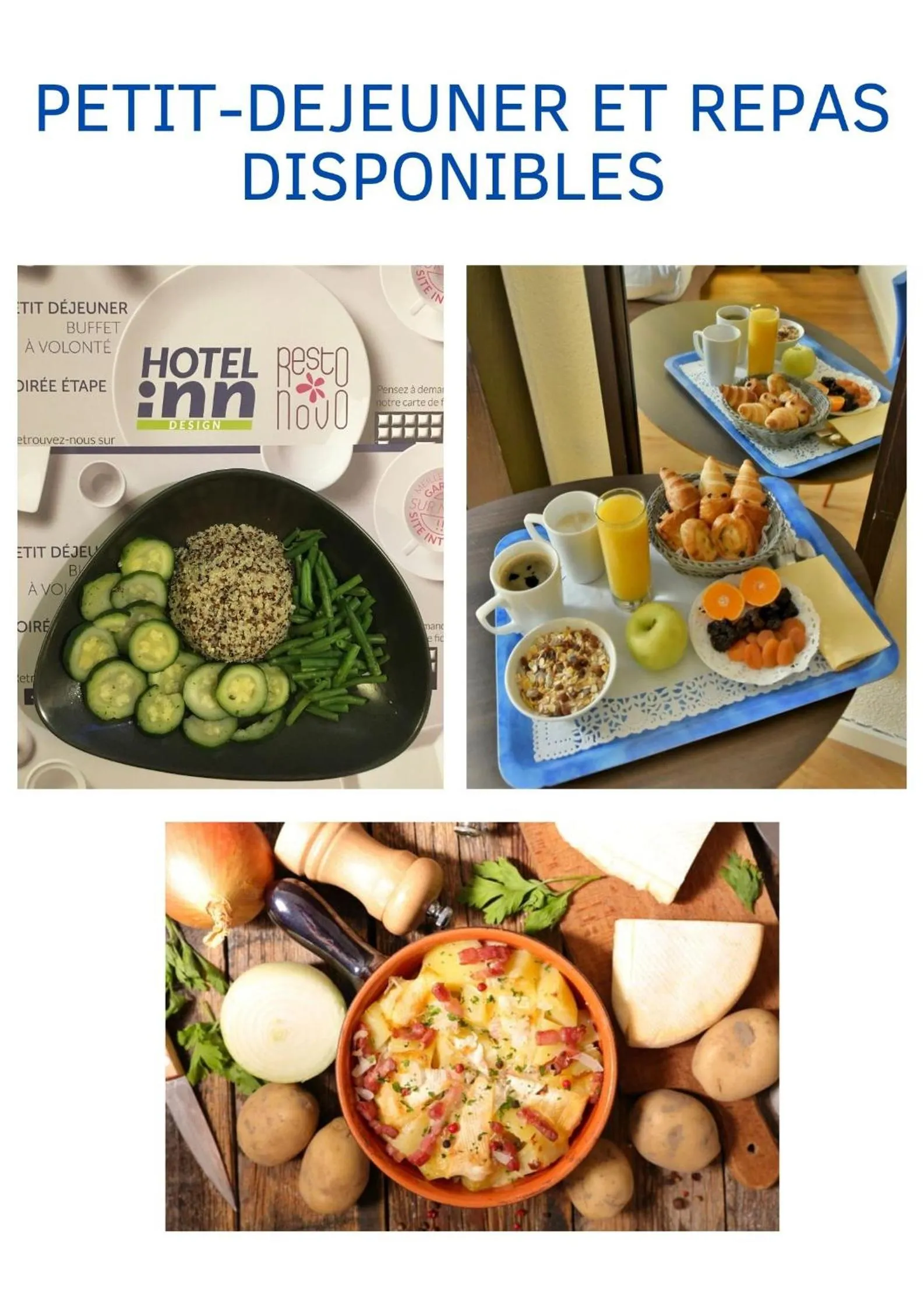 Restaurant/places to eat in Hôtel Inn Chambéry