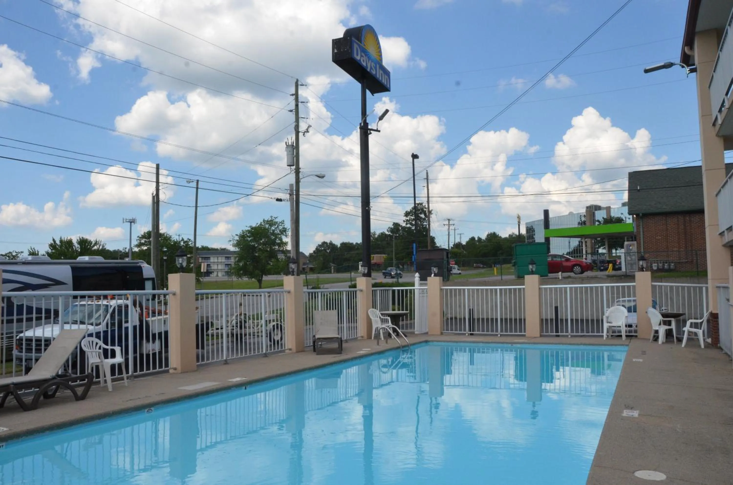Swimming pool in Days Inn by Wyndham Airport Nashville East