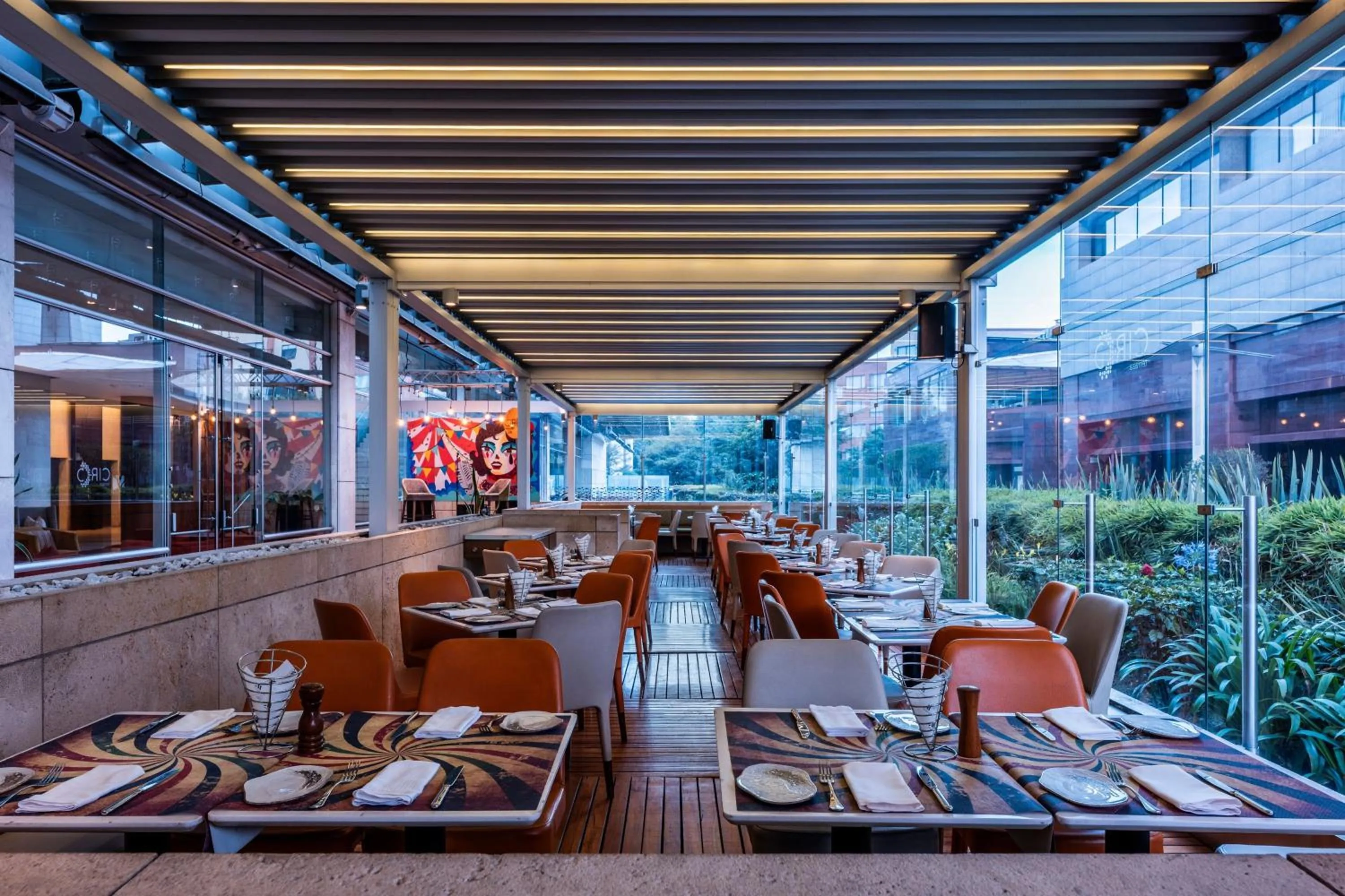 Restaurant/places to eat in Bogotá Marriott Hotel