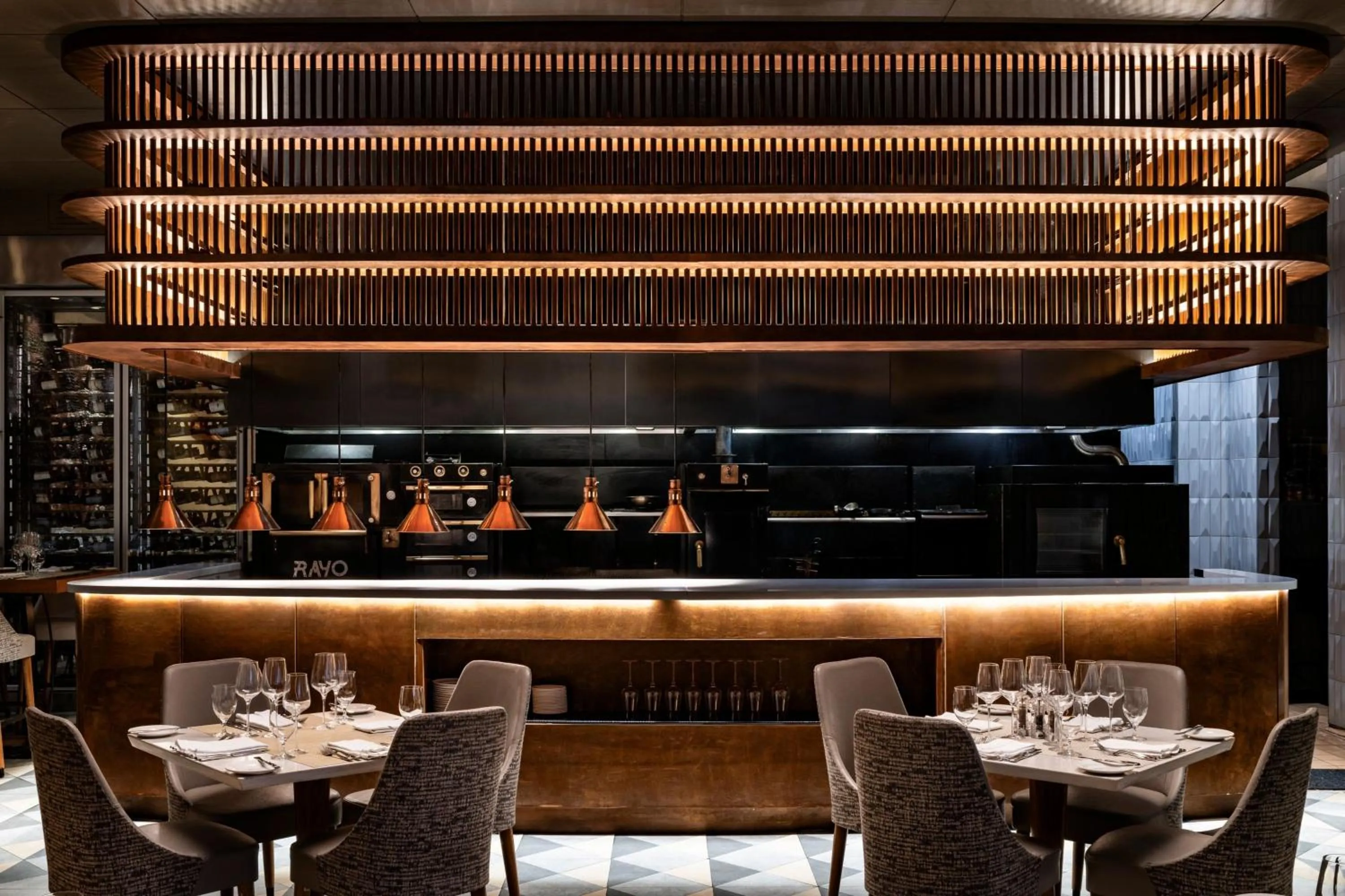 Restaurant/places to eat in Bogotá Marriott Hotel