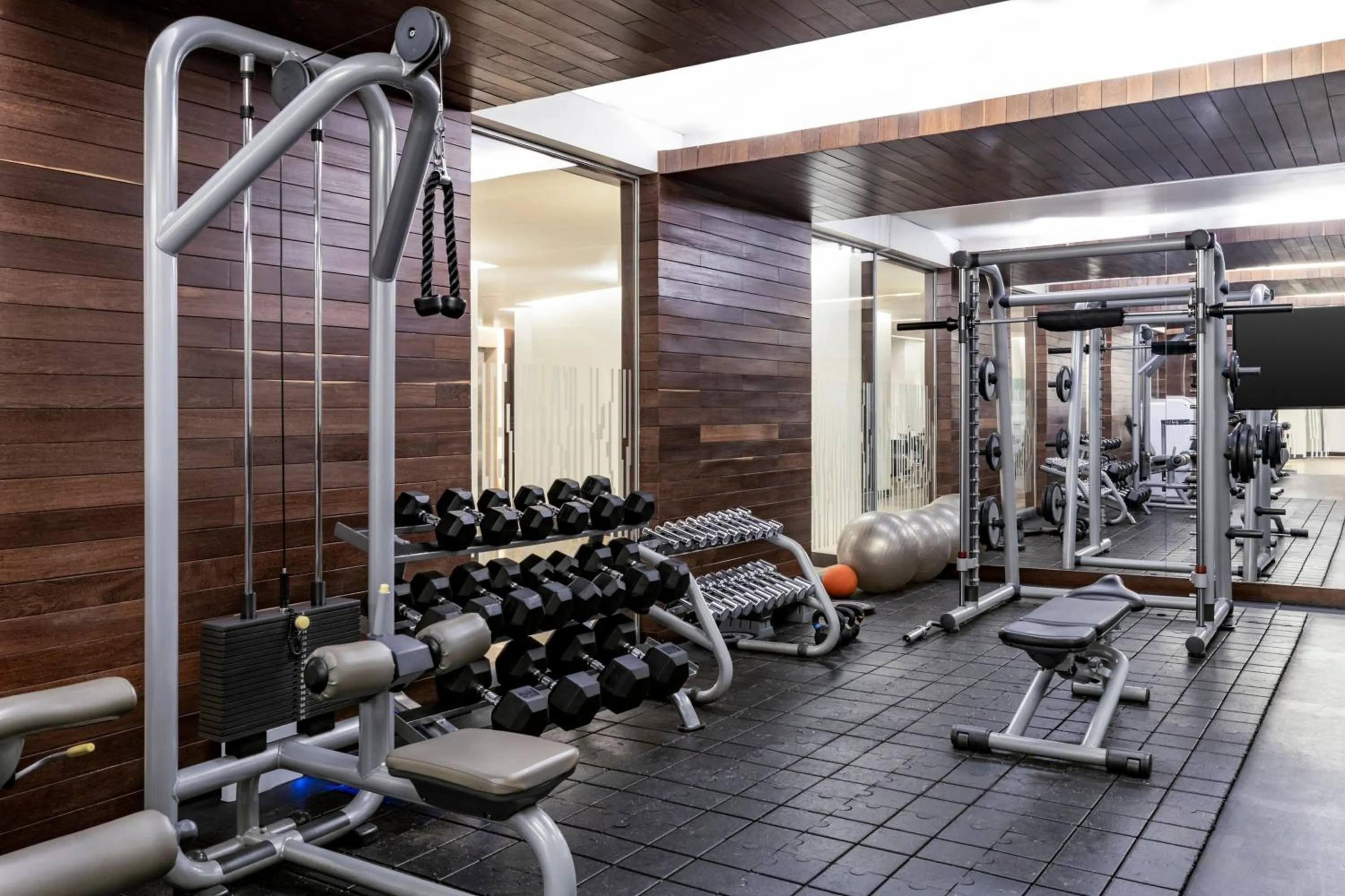 Fitness centre/facilities in Bogotá Marriott Hotel