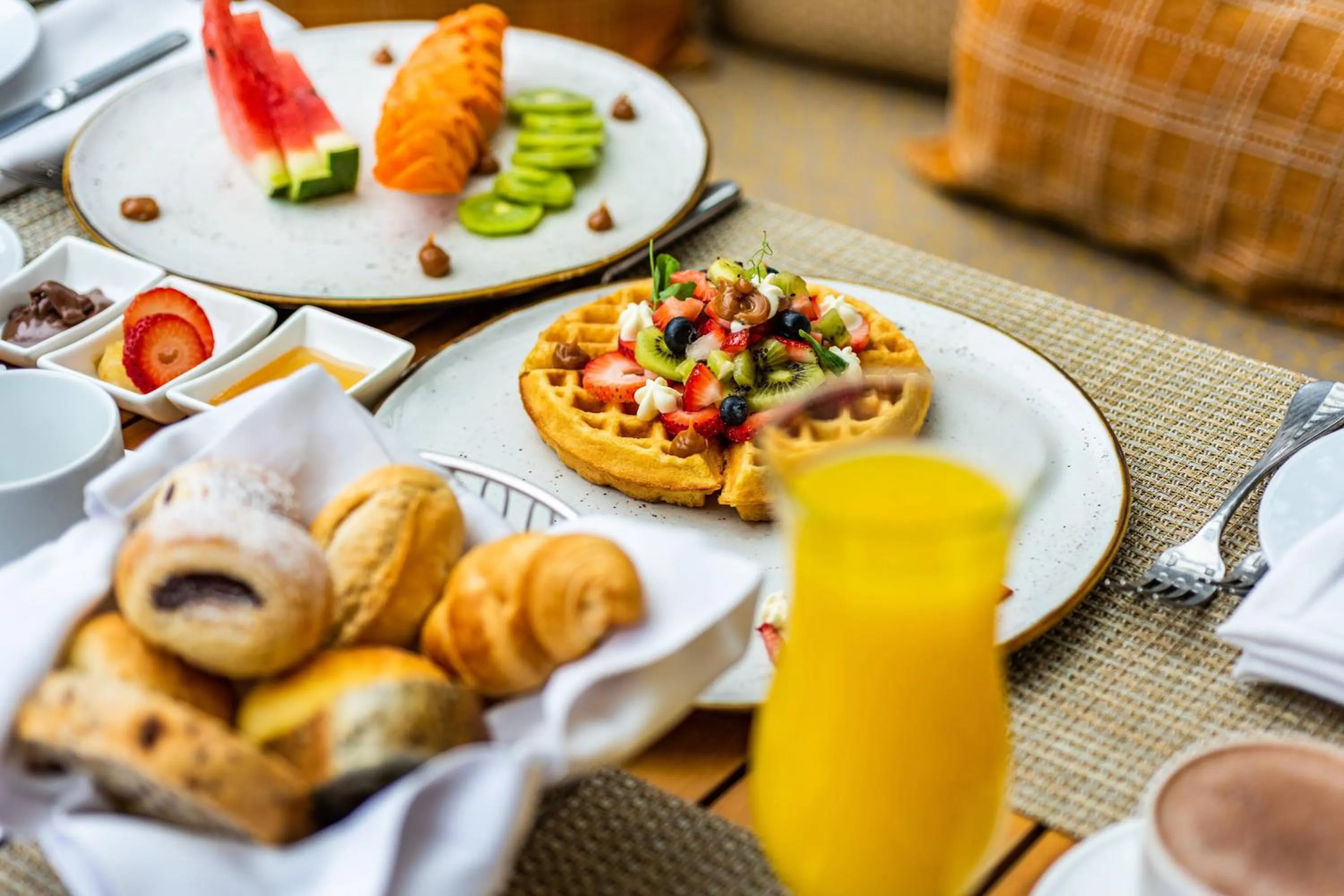 Breakfast in Bogotá Marriott Hotel