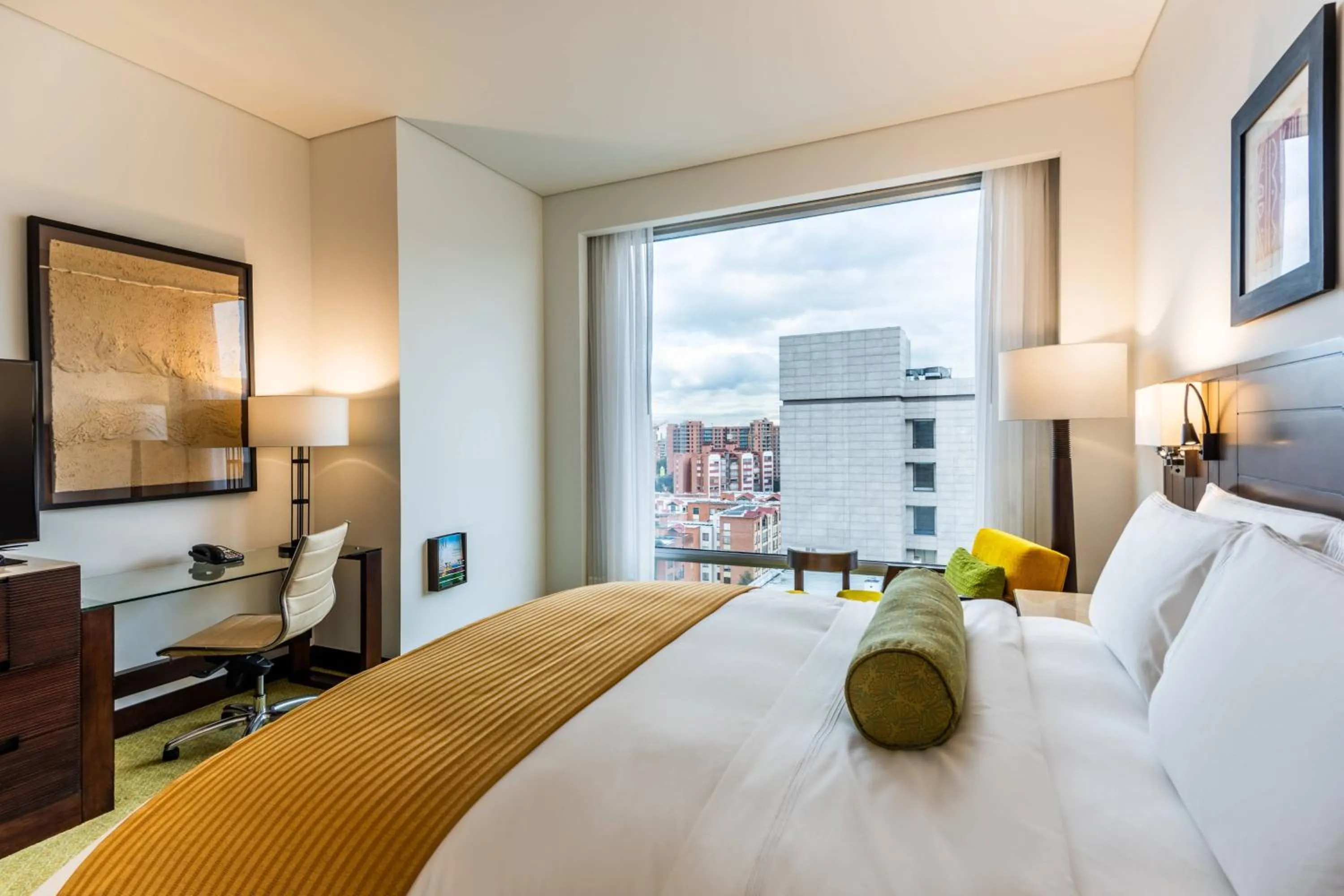 Bedroom, Bed in Bogotá Marriott Hotel