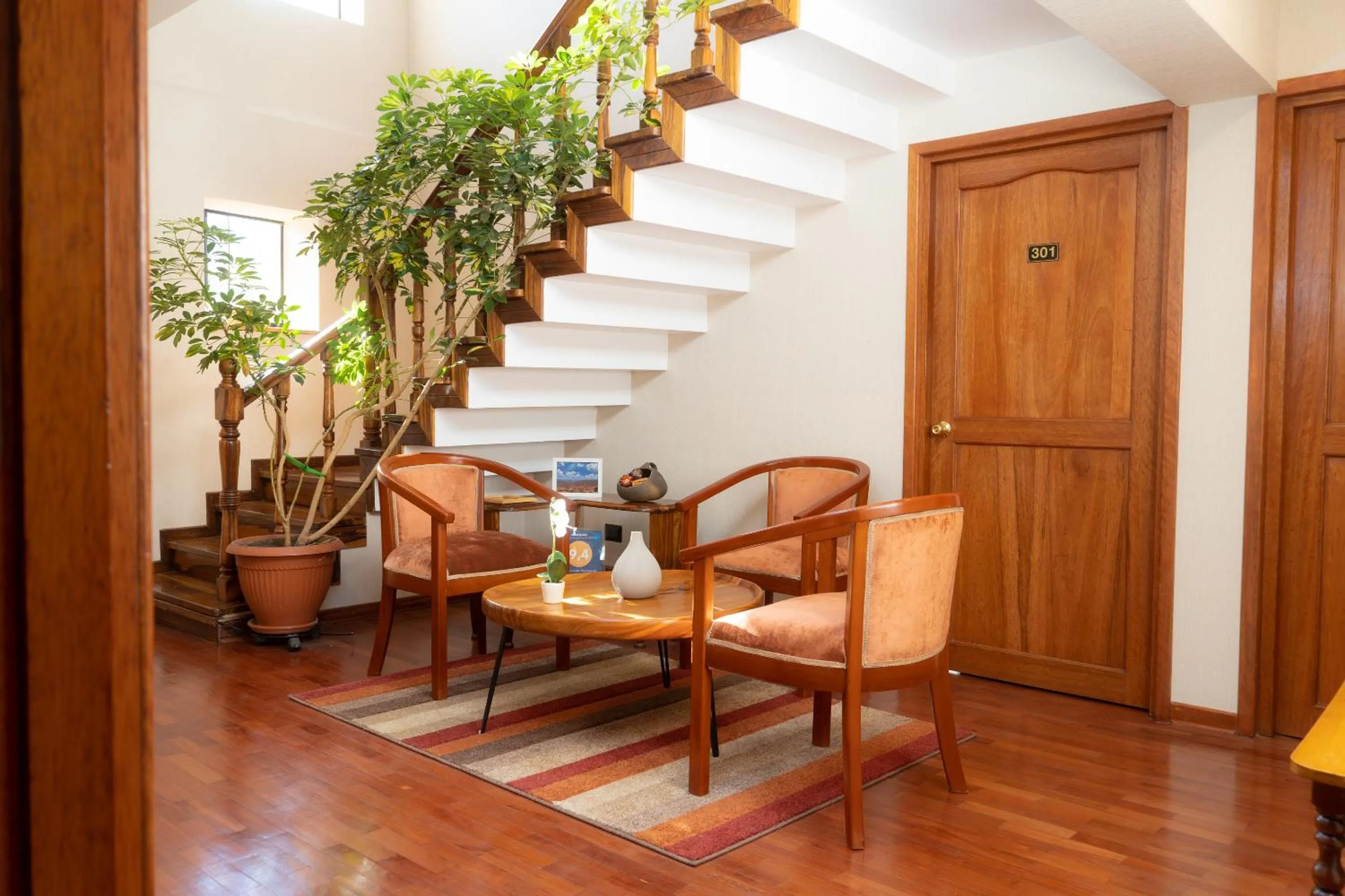 Seating area in Torre Dorada Cusco