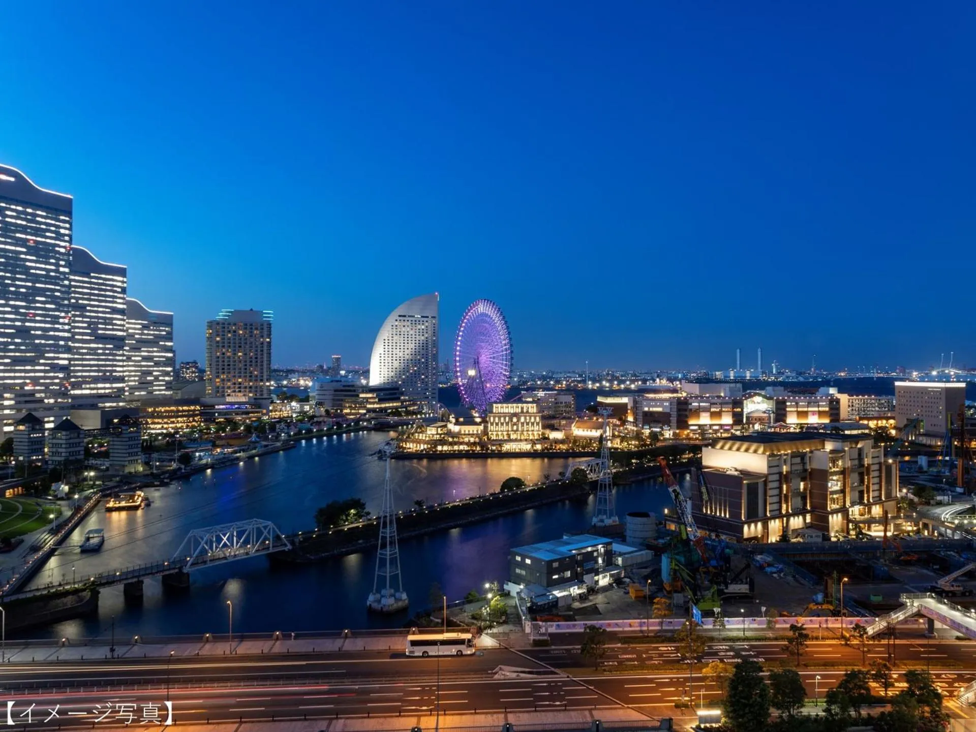 Sea view in Yokohama Sakuragicho Washington Hotel