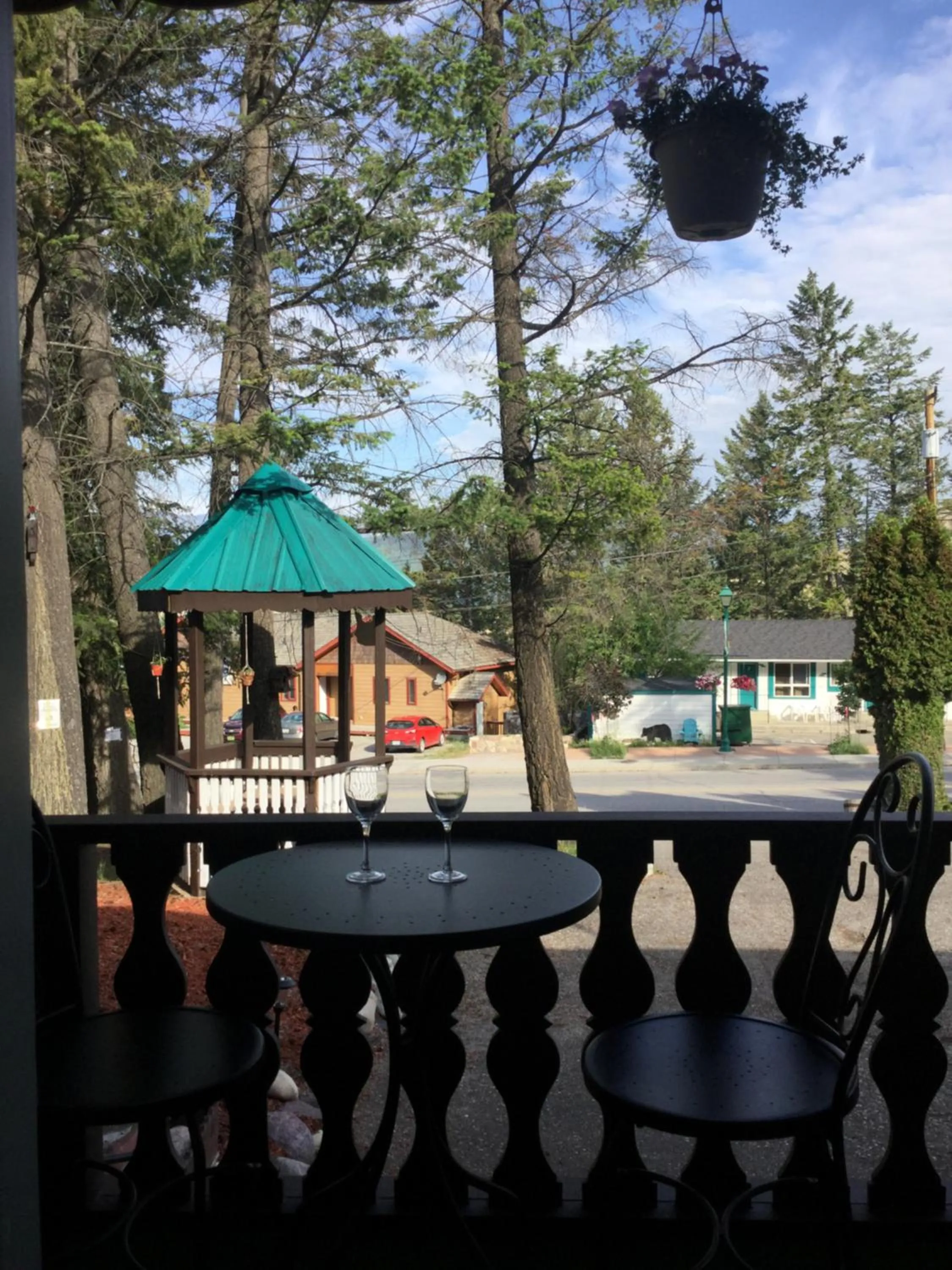 Patio in Celadon Lodge