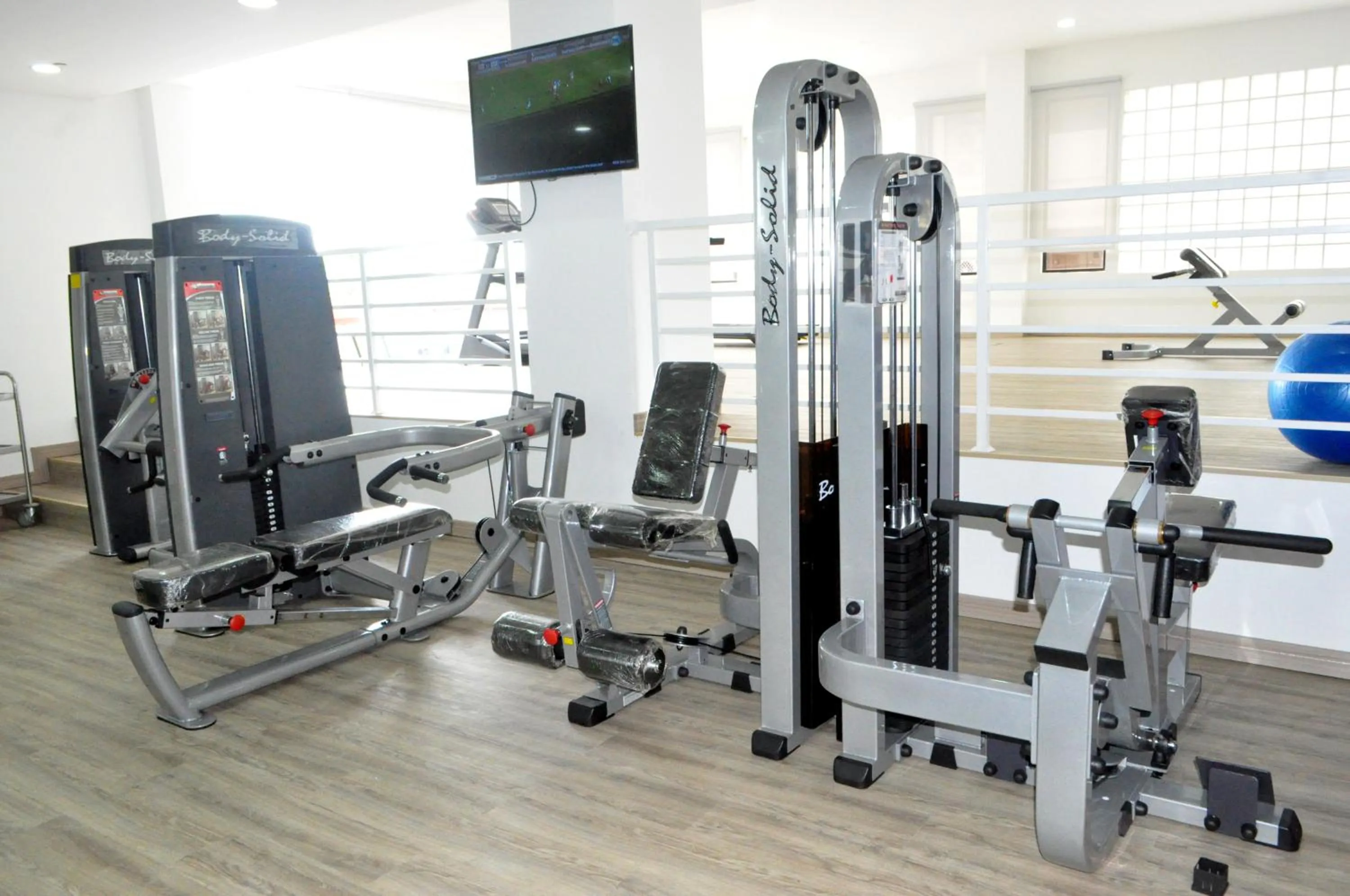 Fitness centre/facilities in Mulia Hotel