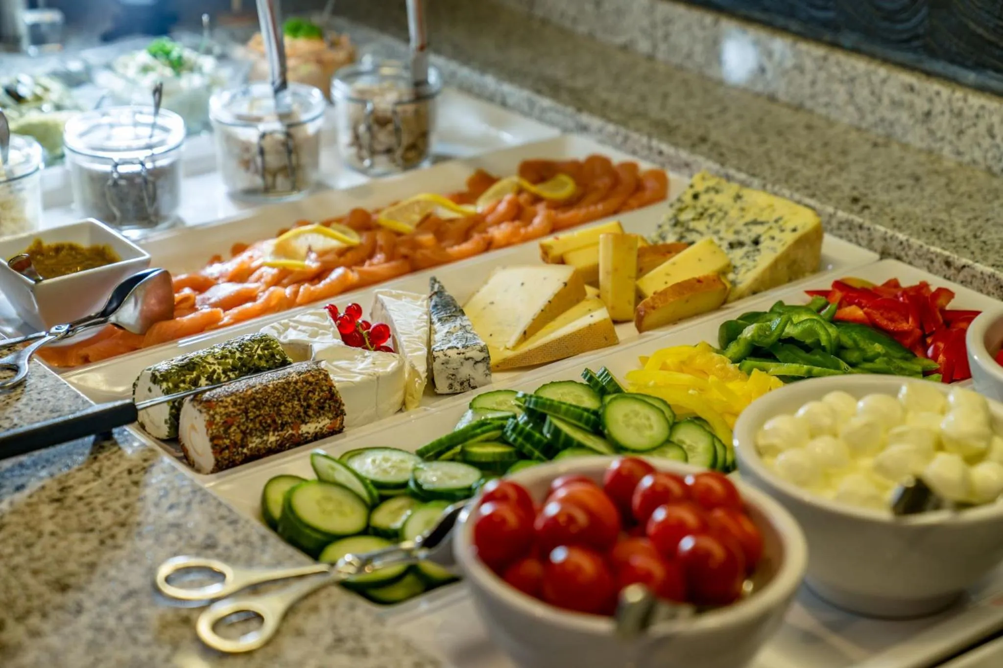 Buffet breakfast in Felsners Hotel & Restaurant