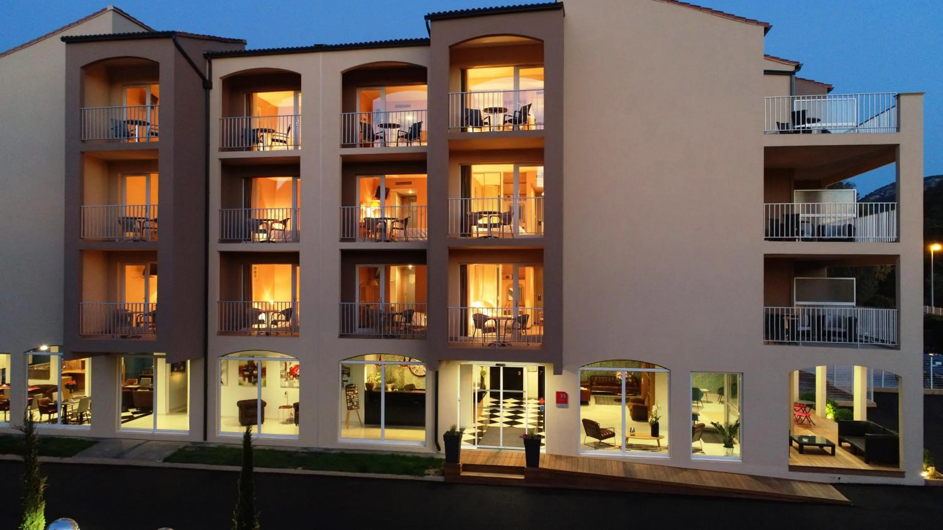 Facade/entrance in Hotel Onda