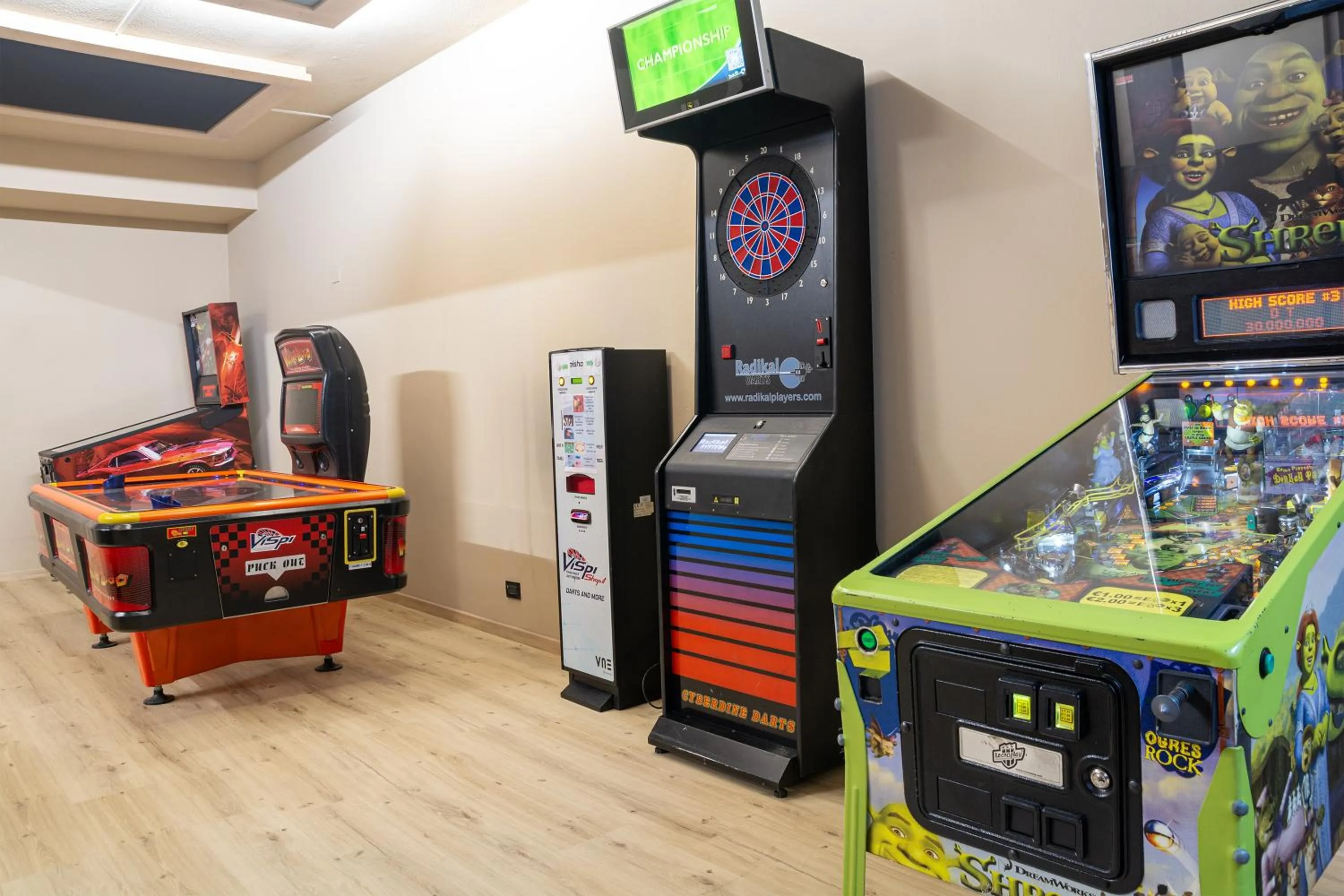 Game Room in Aparthotel Majestic