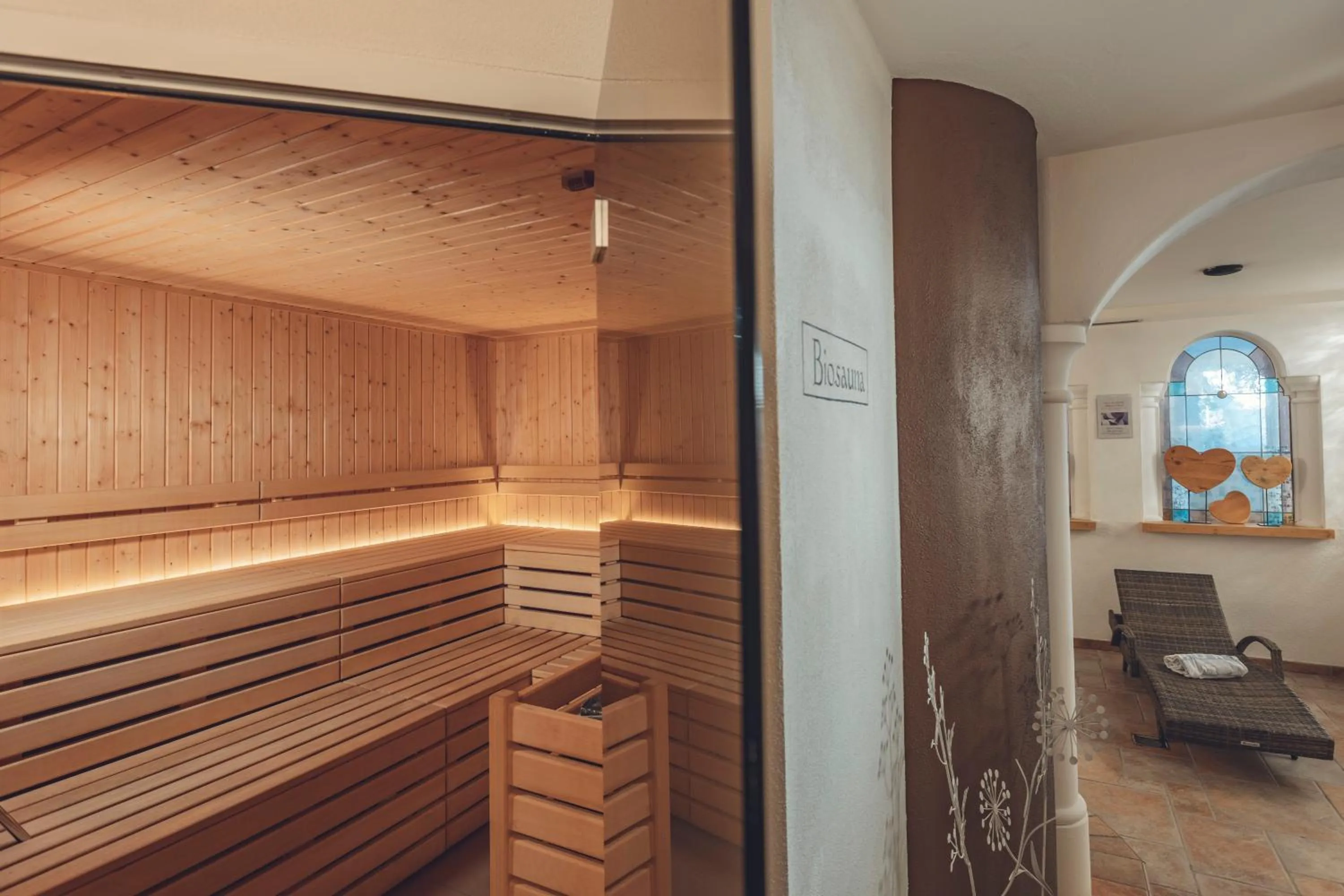 Sauna in Aparthotel Majestic
