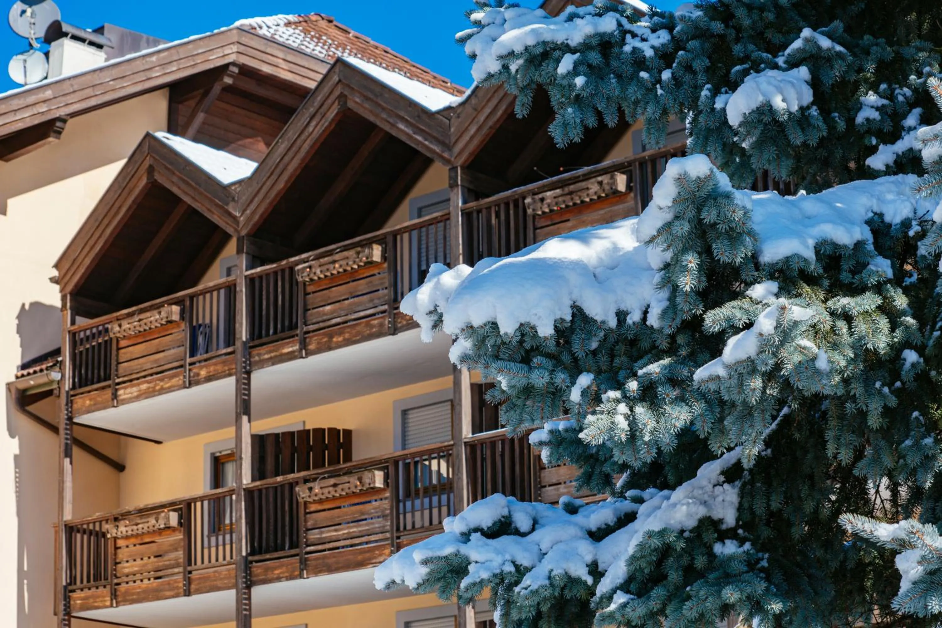 Property building in Aparthotel Majestic