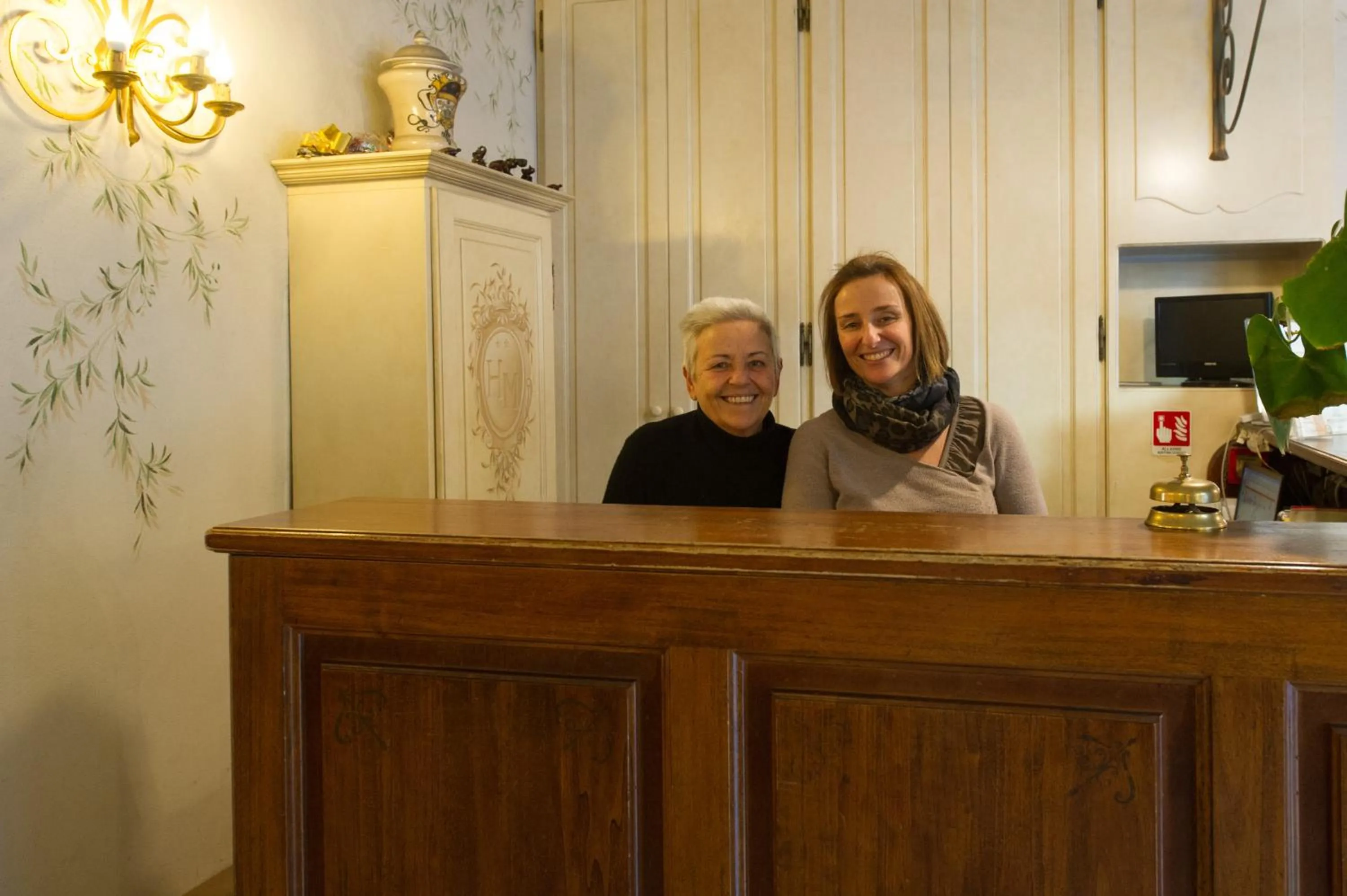 Lobby or reception in Hotel Moderno