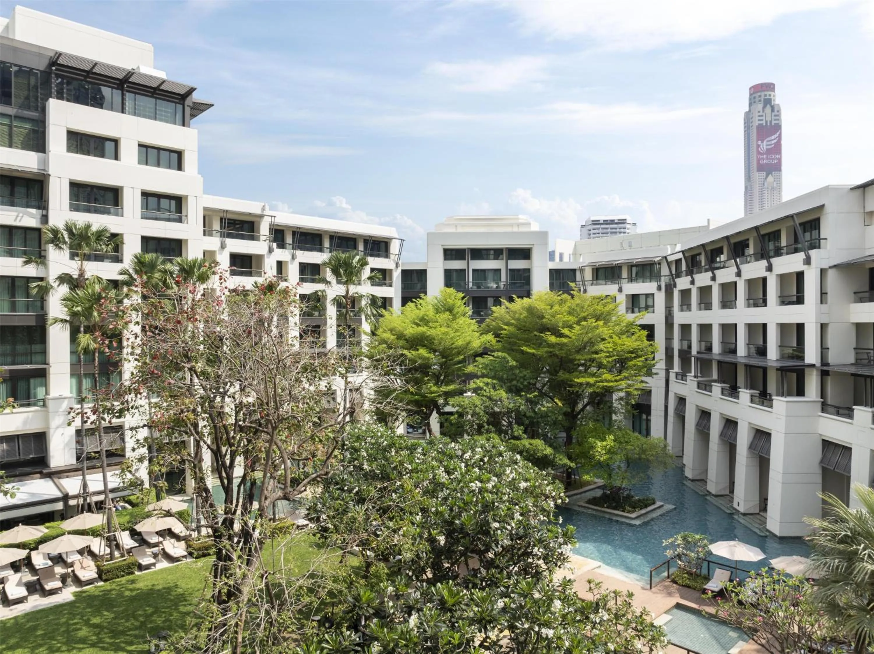 Lobby or reception in Siam Kempinski Hotel Bangkok