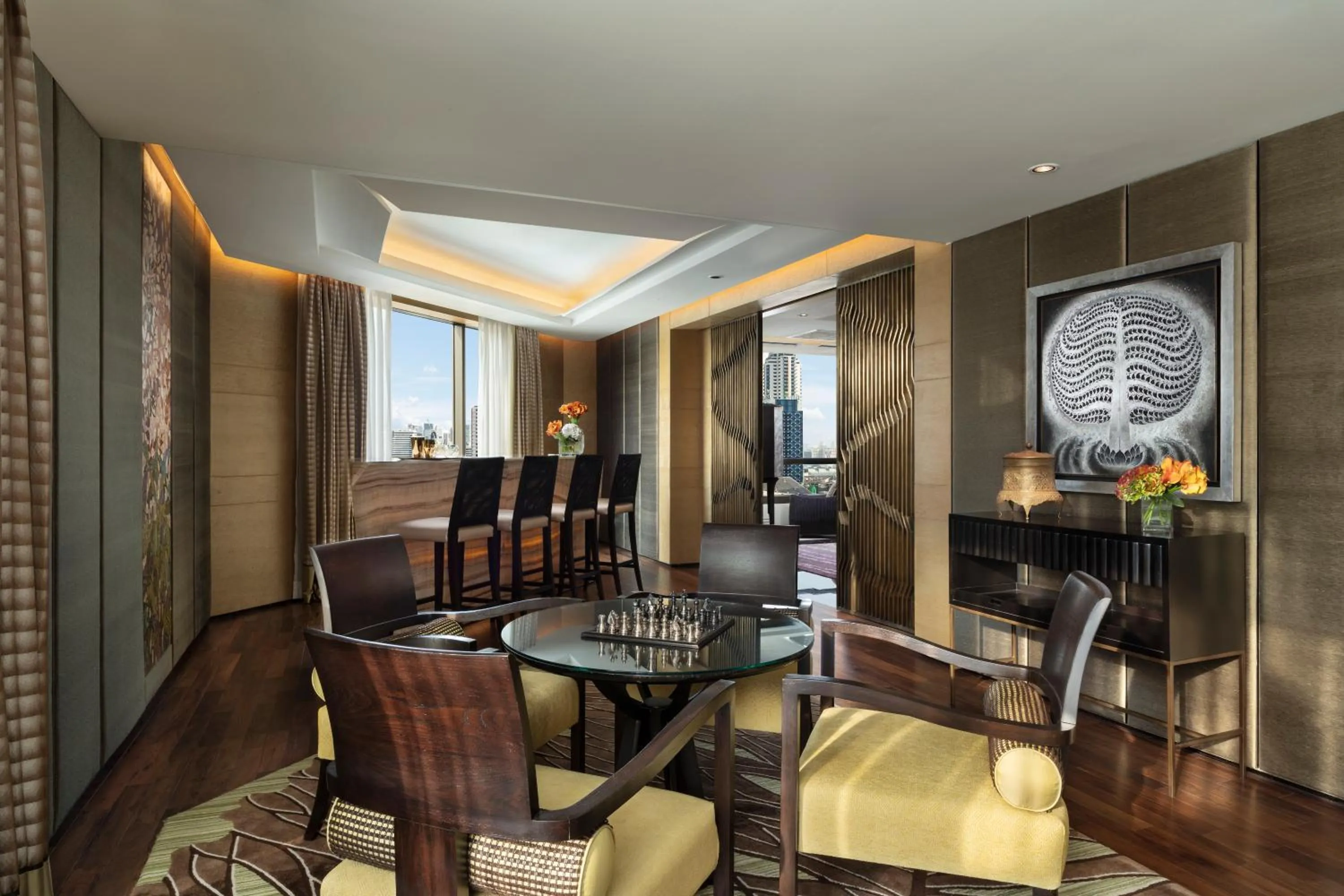 Lounge or bar in Siam Kempinski Hotel Bangkok
