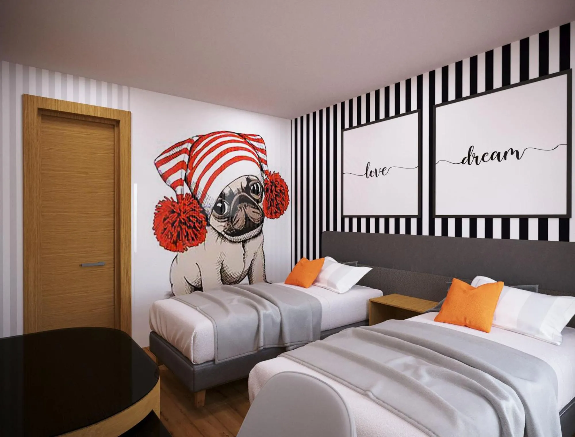 Photo of the whole room, Bed in Selectum Family Resort Side