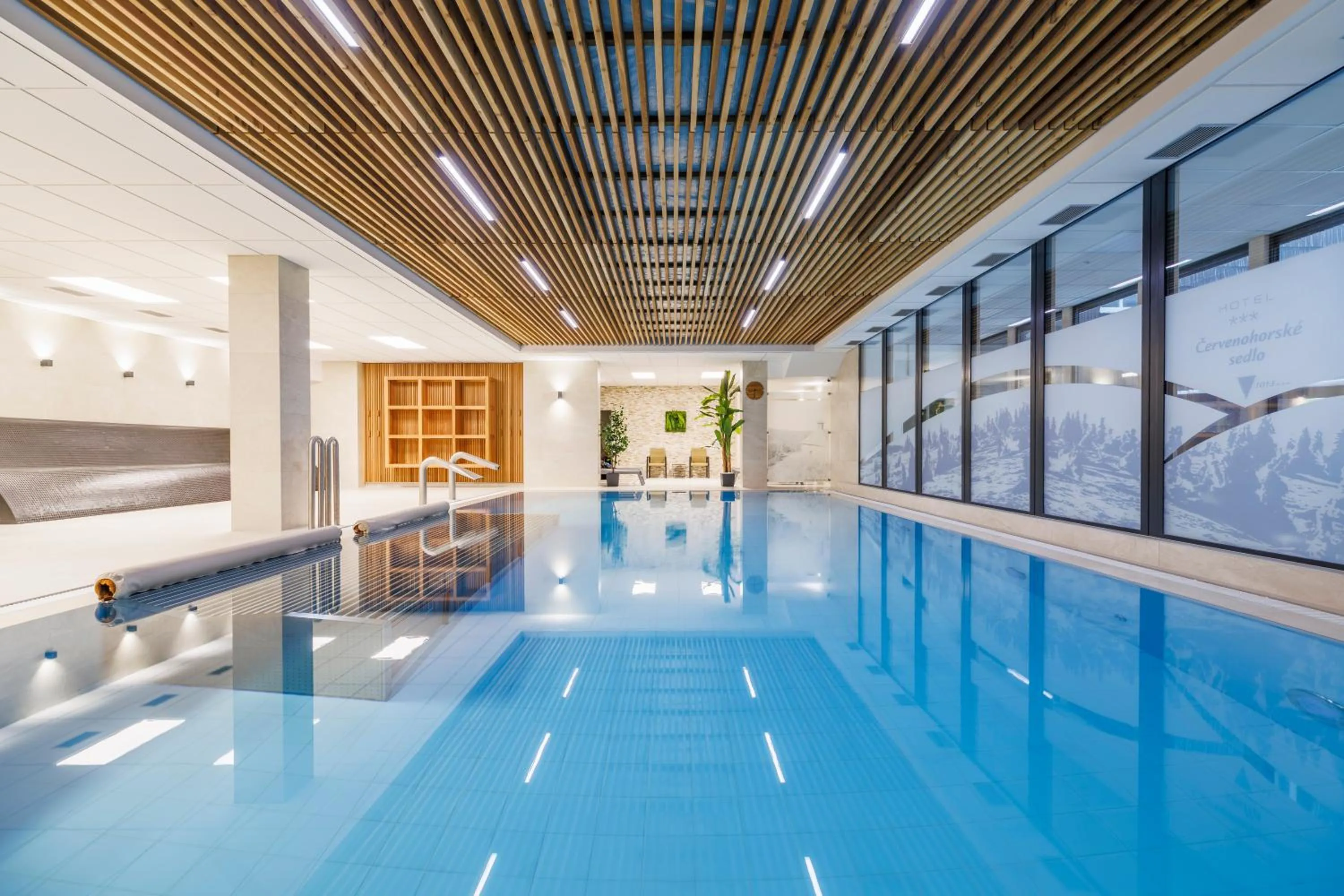 Swimming pool in Hotel Červenohorské sedlo