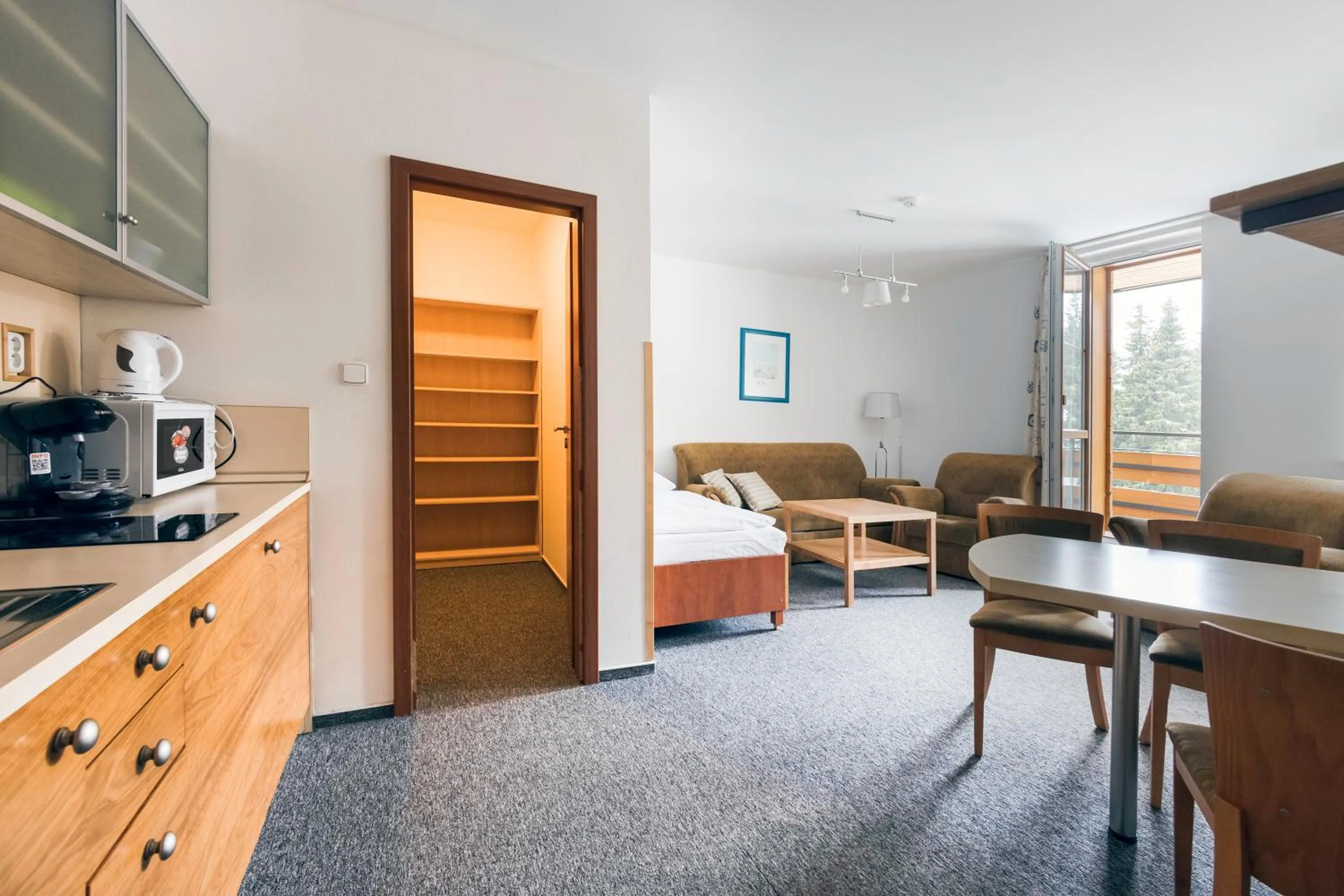 Living room in Hotel Petrovy kameny