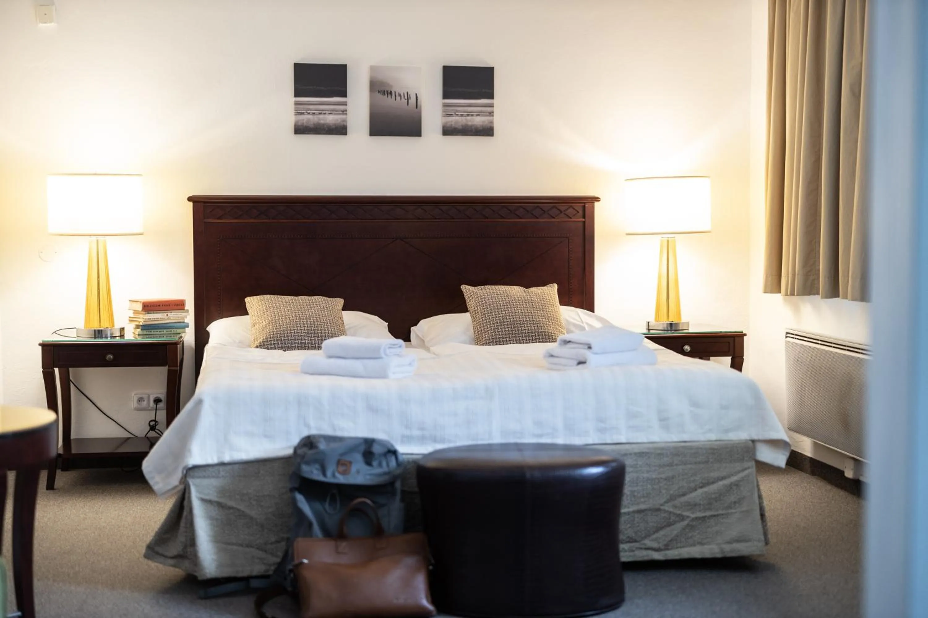 Bedroom, Bed in Hotel Petrovy kameny