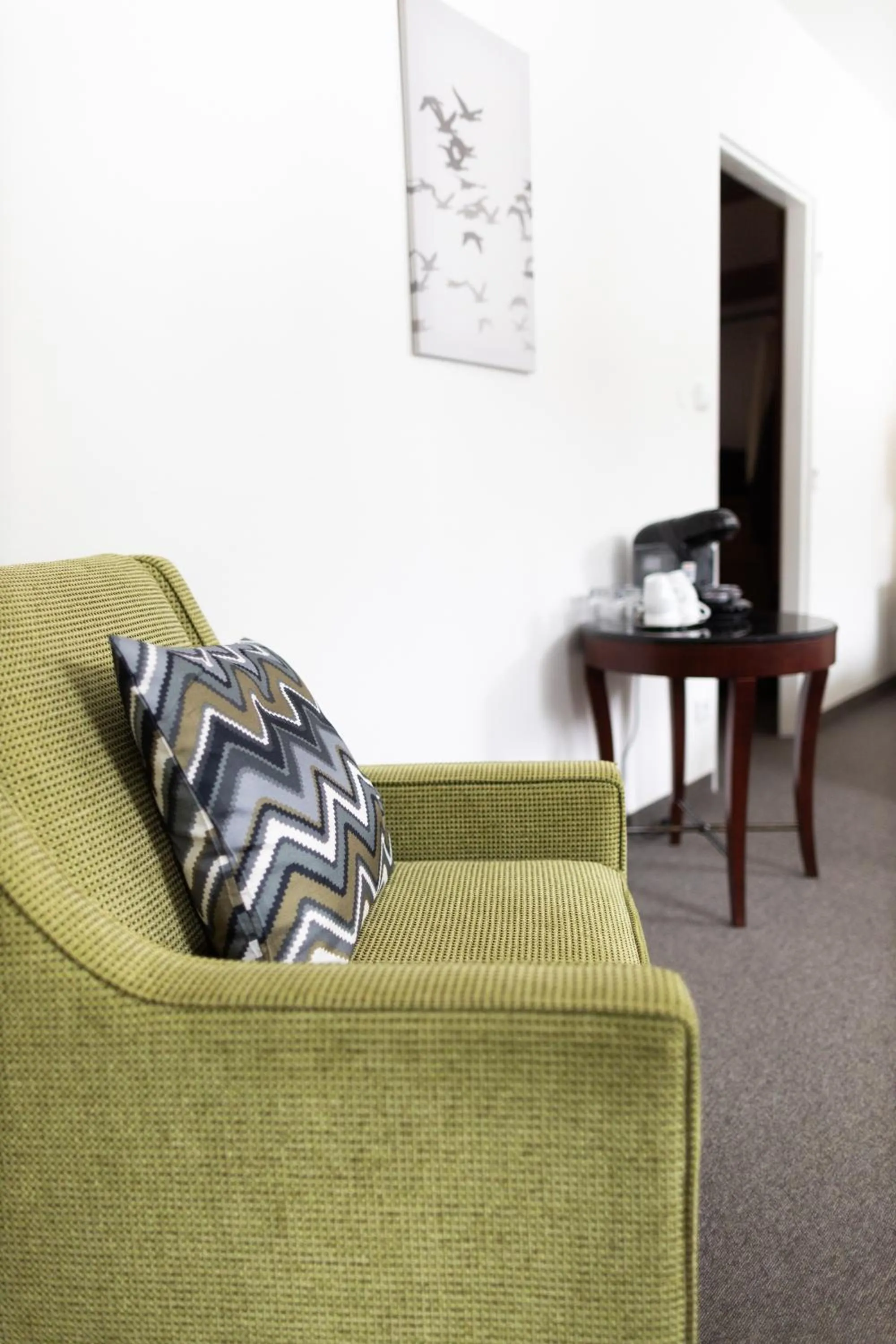 Seating area in Hotel Petrovy kameny