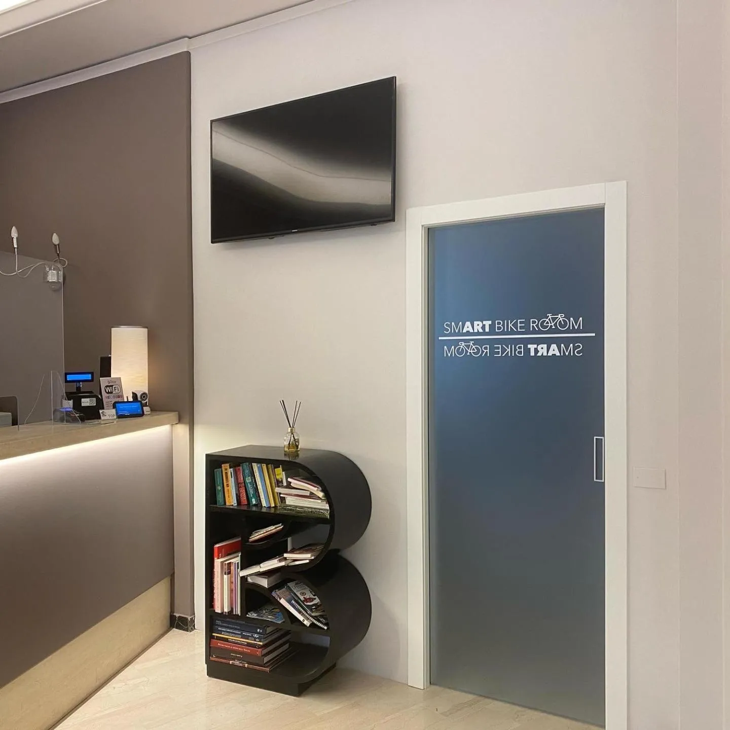 Lobby or reception in SmArt Hotel Bartolini