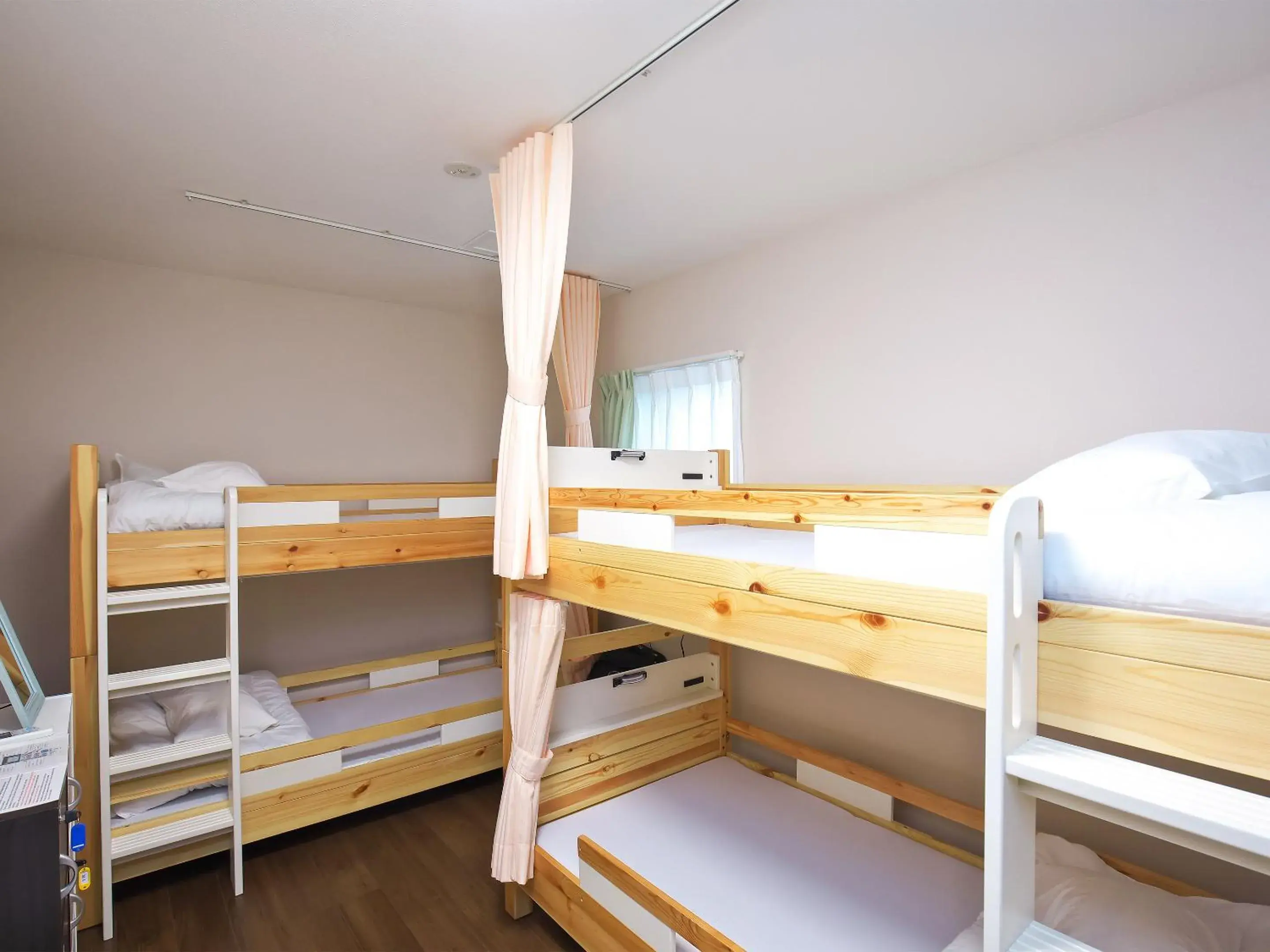 Bunk Bed in Mixed Dormitory Room in Shironoshita Guesthouse Bunk Bed in Mixed Dormitory Room in Shironoshita Guesthouse