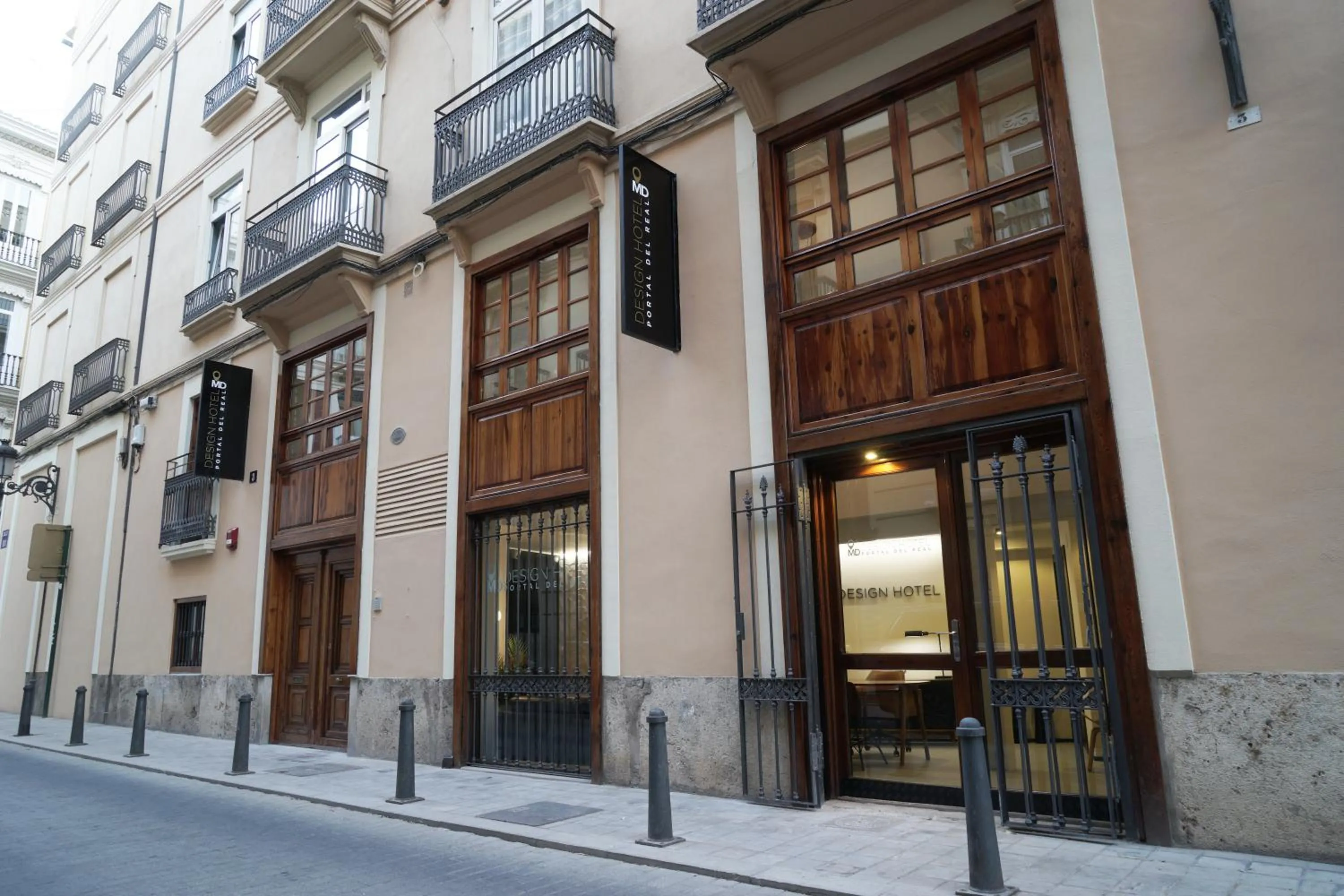 Property building in MD Design Hotel - Portal del Real