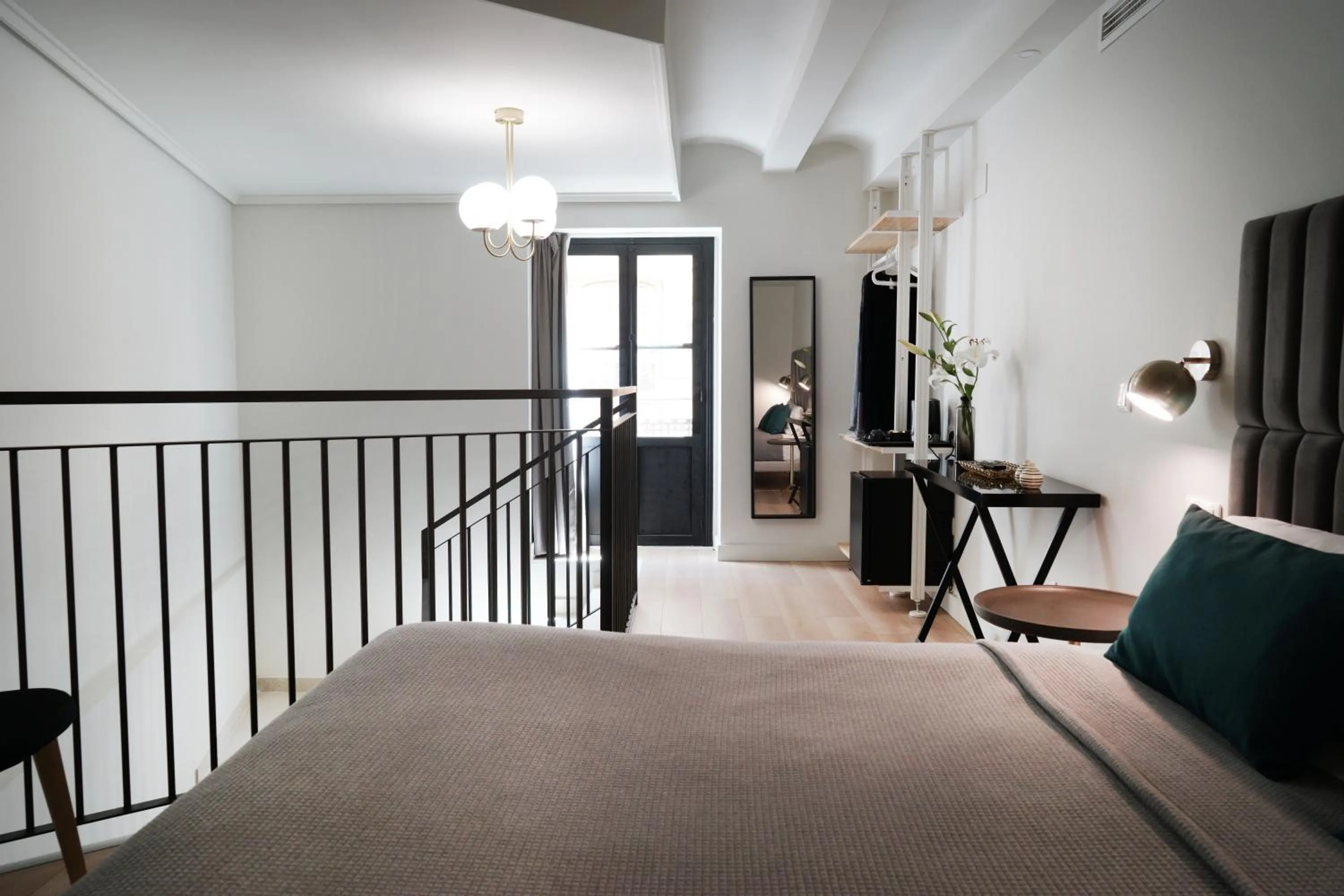 TV and multimedia, Bed in MD Design Hotel - Portal del Real