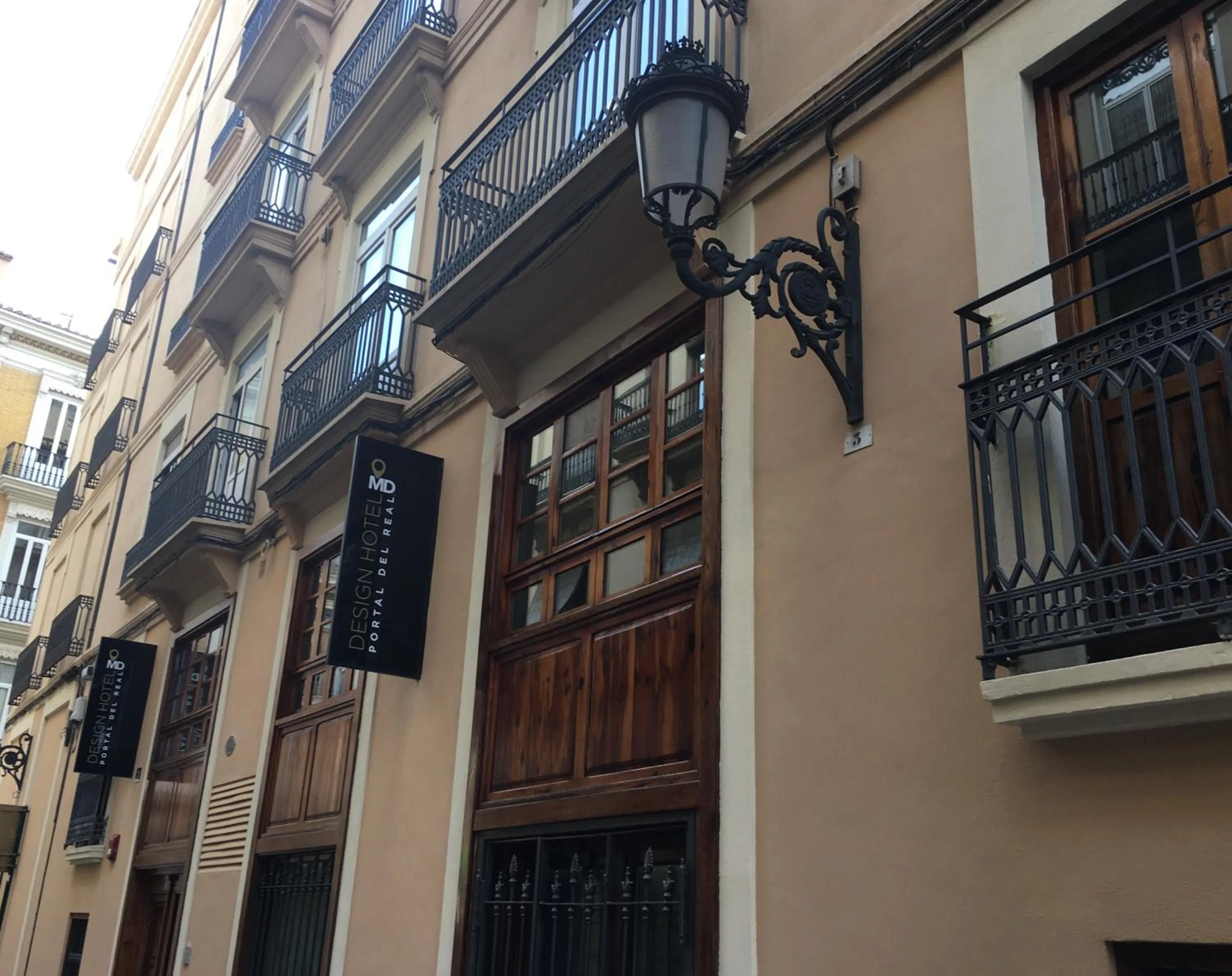 Facade/entrance in MD Design Hotel - Portal del Real
