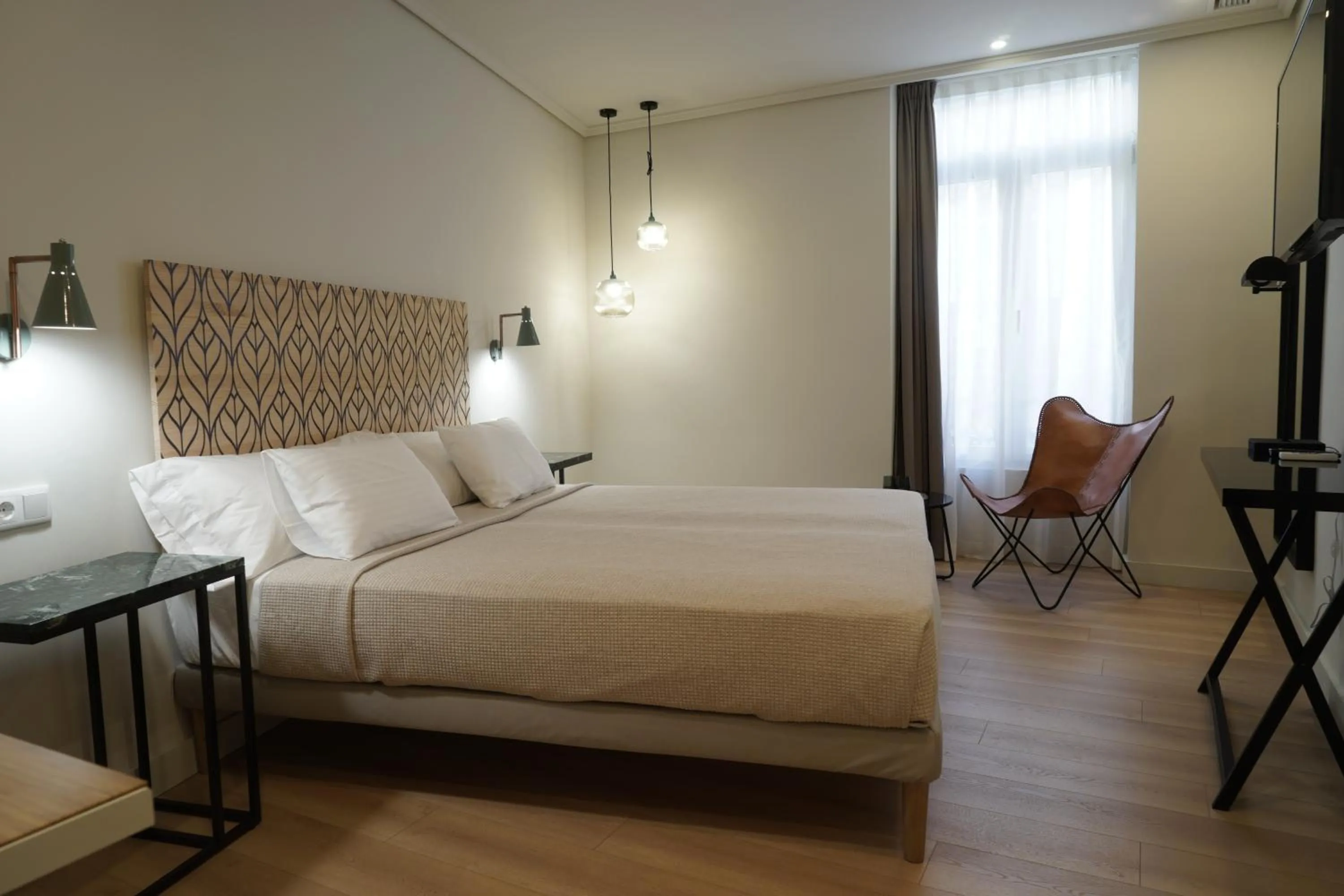 TV and multimedia, Bed in MD Design Hotel - Portal del Real