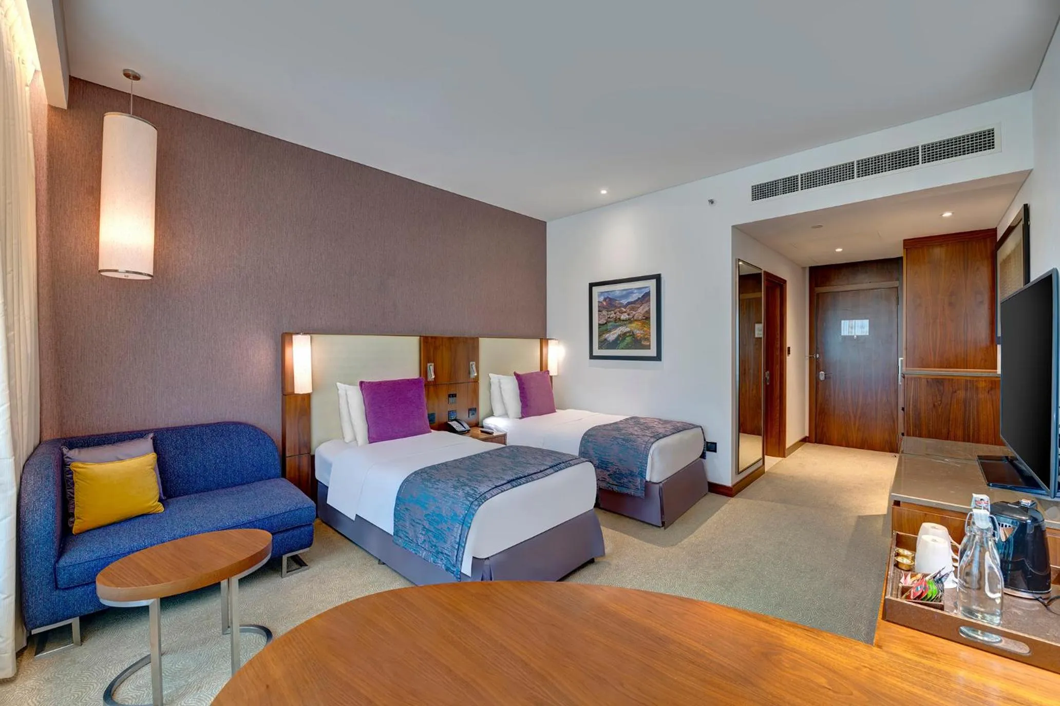 Bedroom, Bed in Crowne Plaza Muscat OCEC by IHG