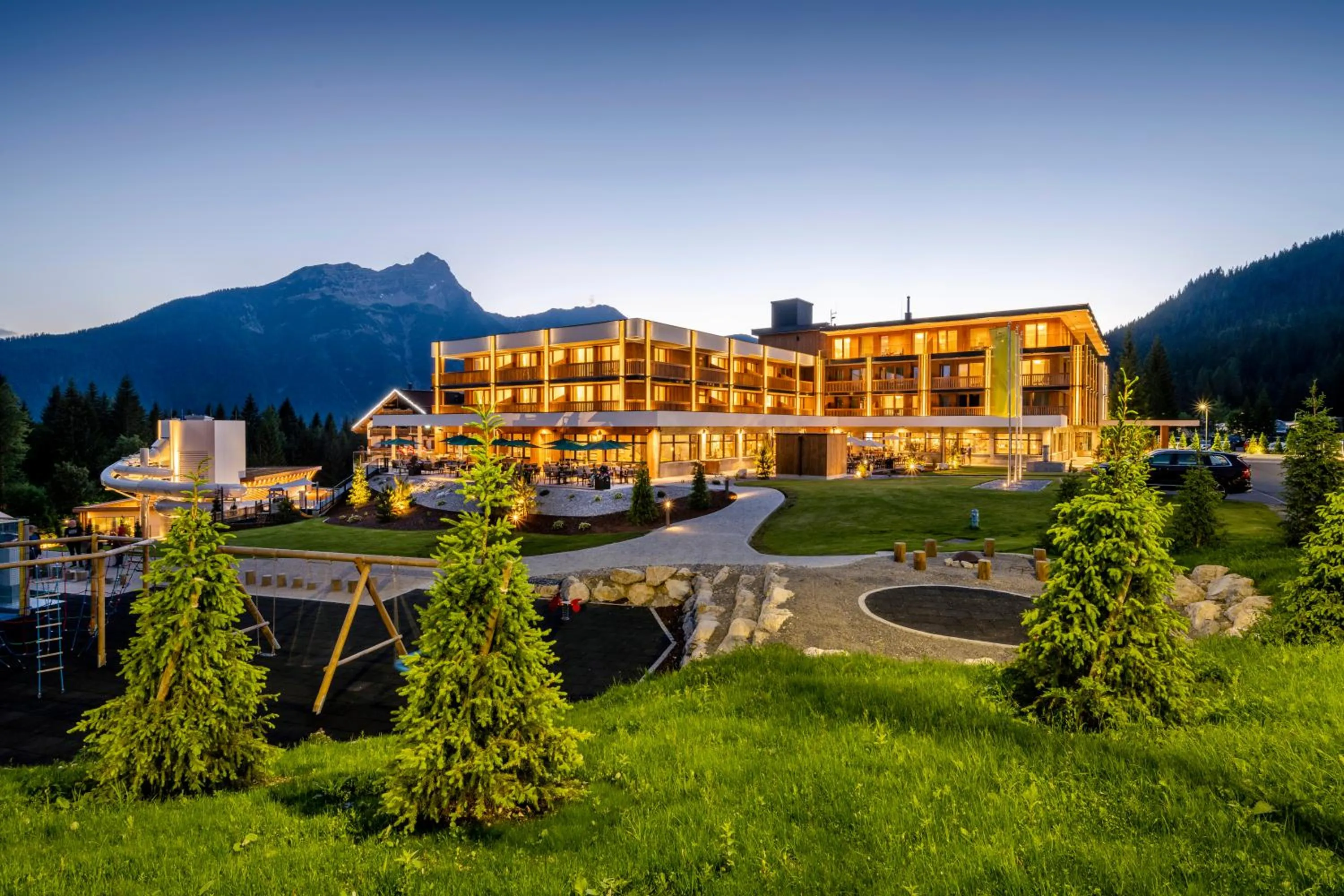Property building in Zugspitz Resort